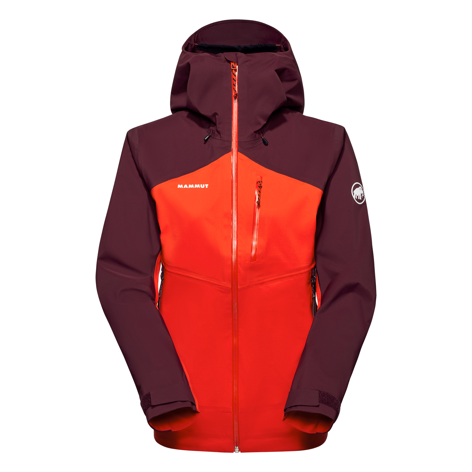 Ženska jakna MAMMUT Alto Guide HS Hooded Mammut Red/Vin - Image 4