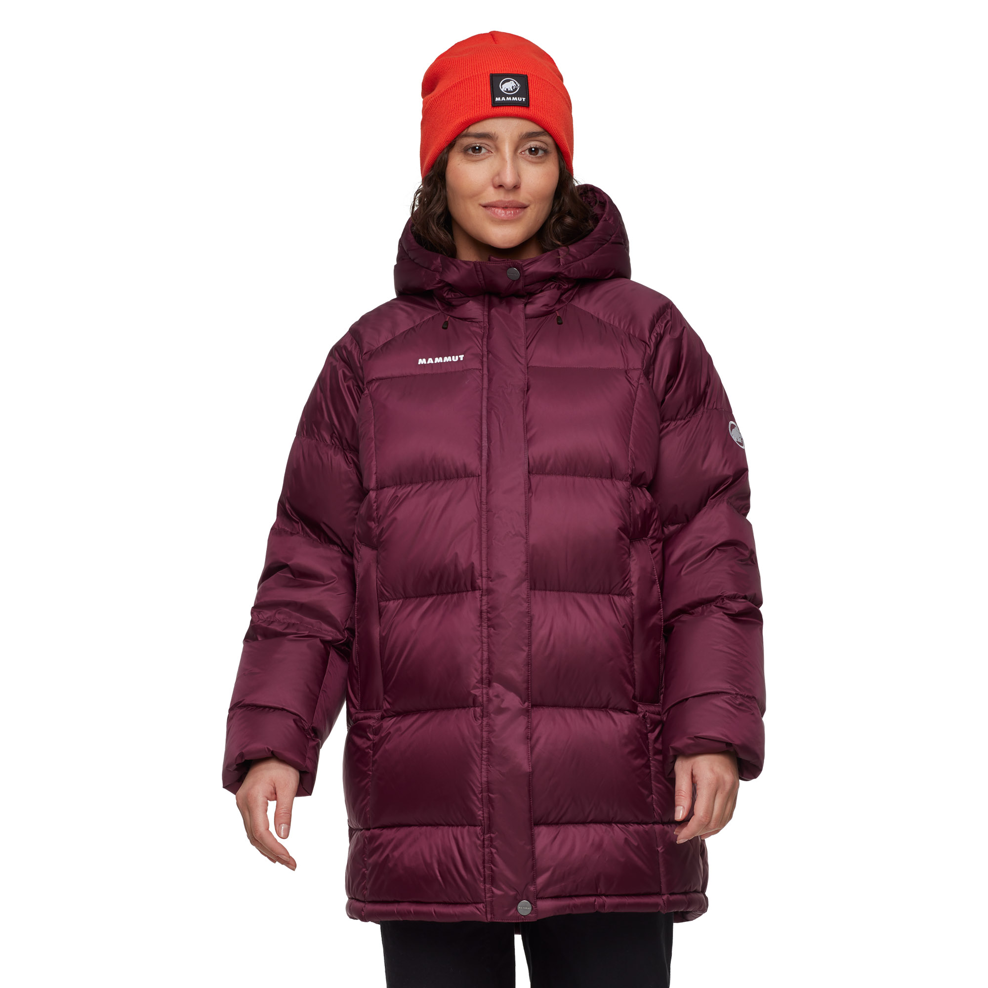 Ženska jakna MAMMUT Glacier Glow IN Hooded Parka Vin - Image 5