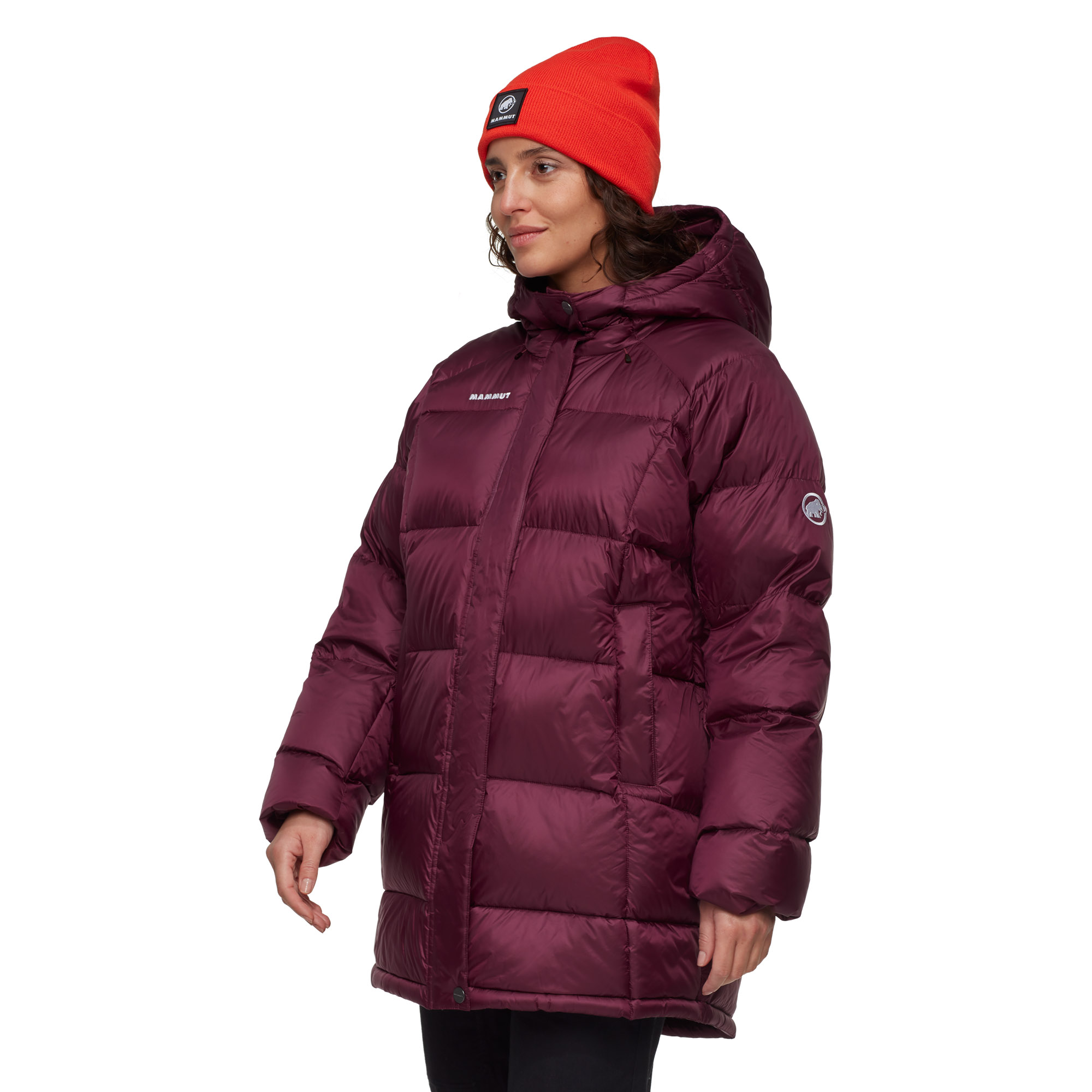Ženska jakna MAMMUT Glacier Glow IN Hooded Parka Vin - Image 6