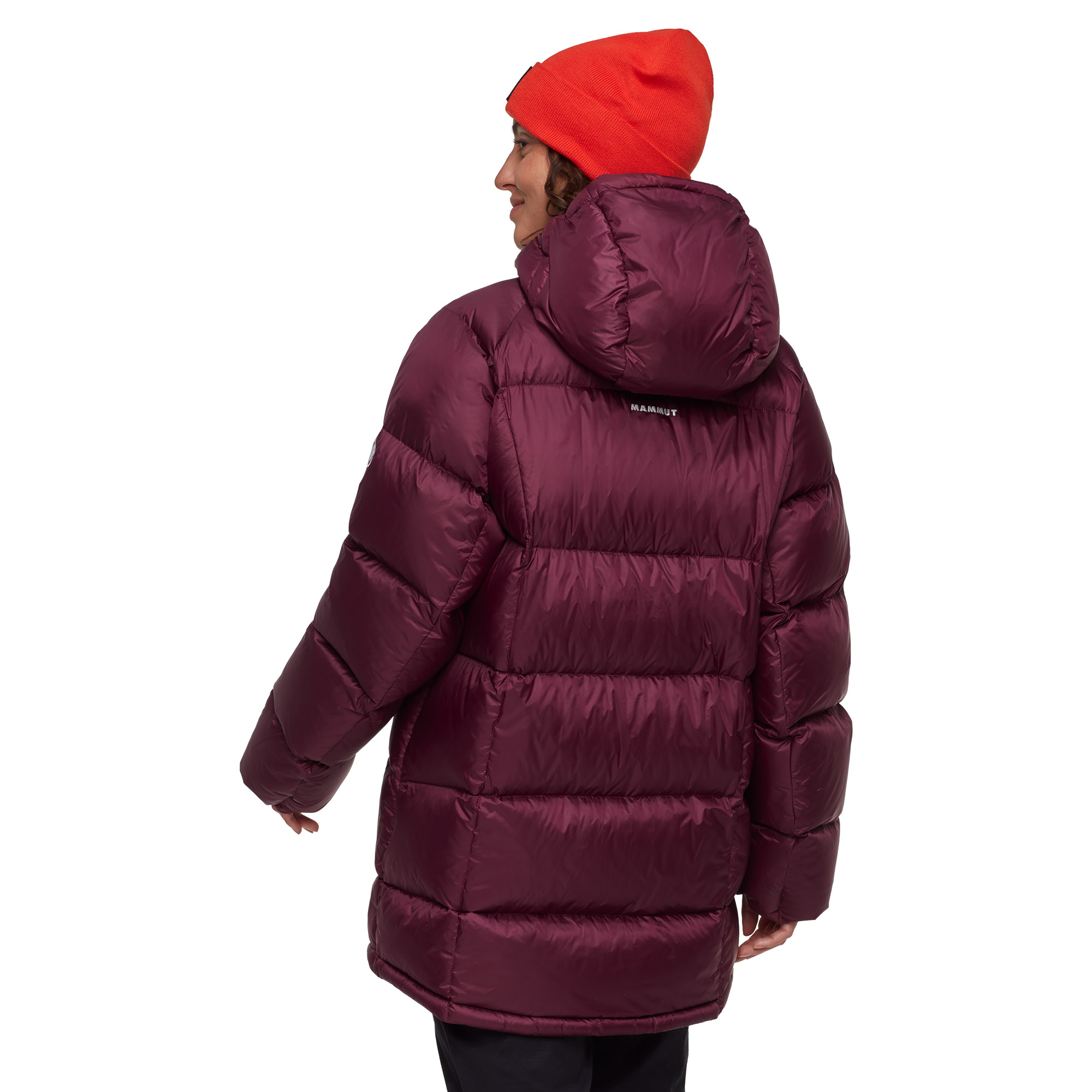 Ženska jakna MAMMUT Glacier Glow IN Hooded Parka Vin - Image 3