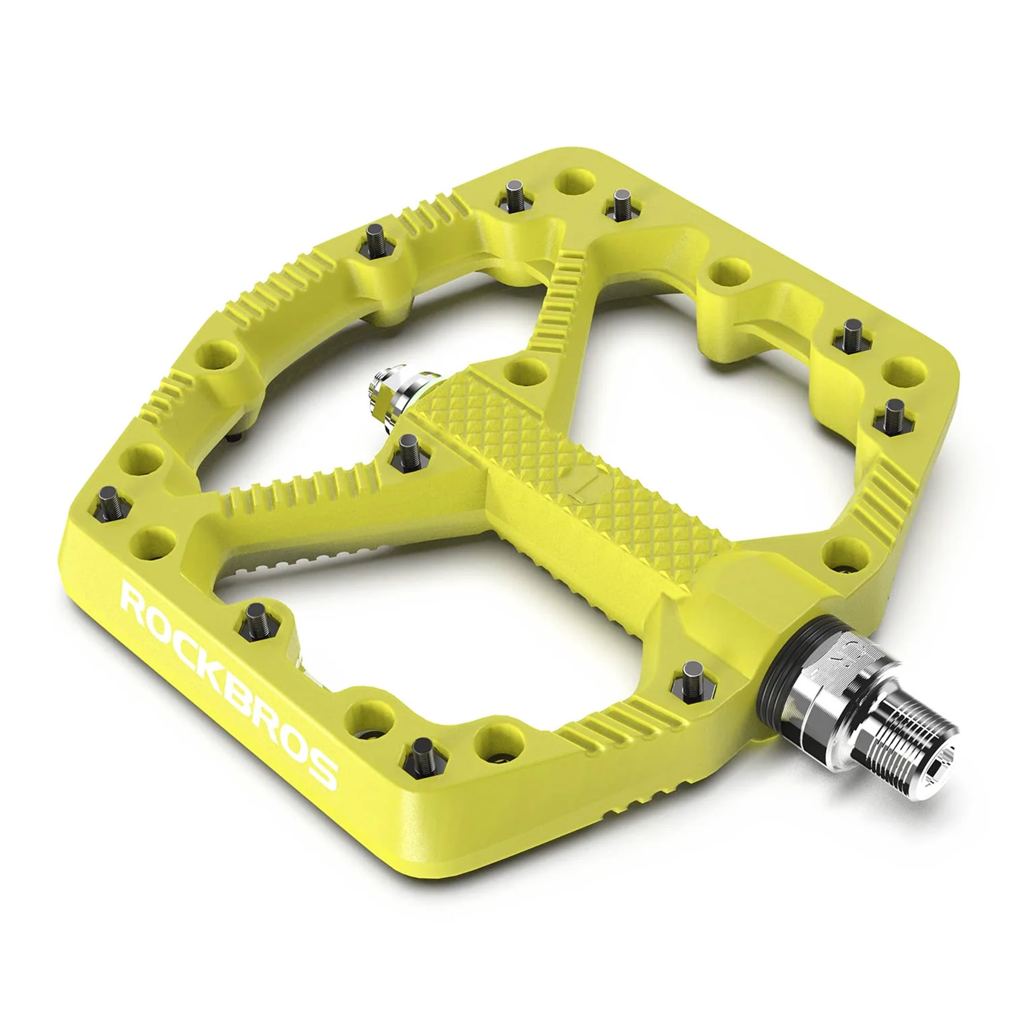 Pedale RB MTB Flat 9/16 Yellow - Image 2