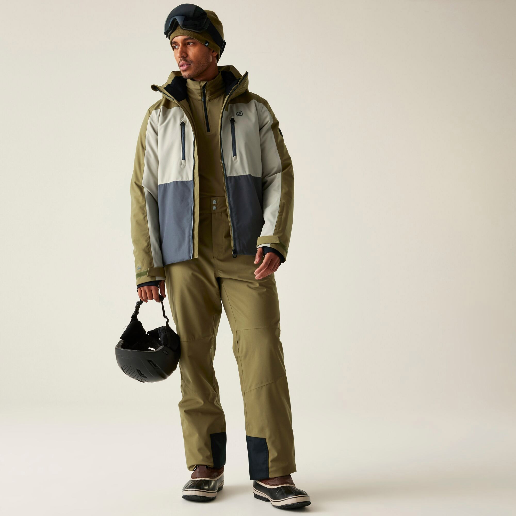 Ski jakna DARE2B Baseplate III Martini Olive/Abbey Stone - Image 3