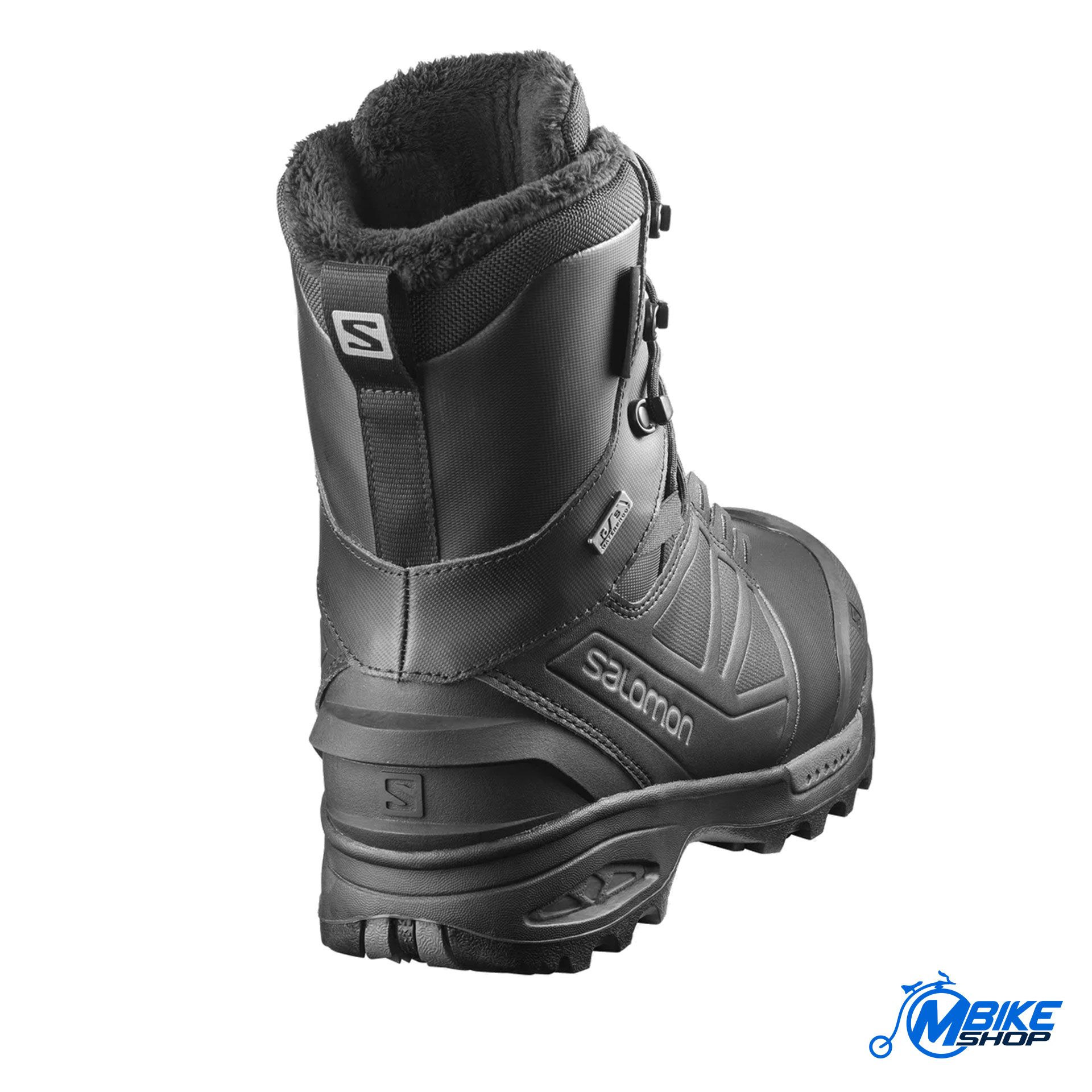 Gležnjače SALOMON Toundra PRO ClimaSalomon™ Waterproof Black/Black/Magnet - Image 3