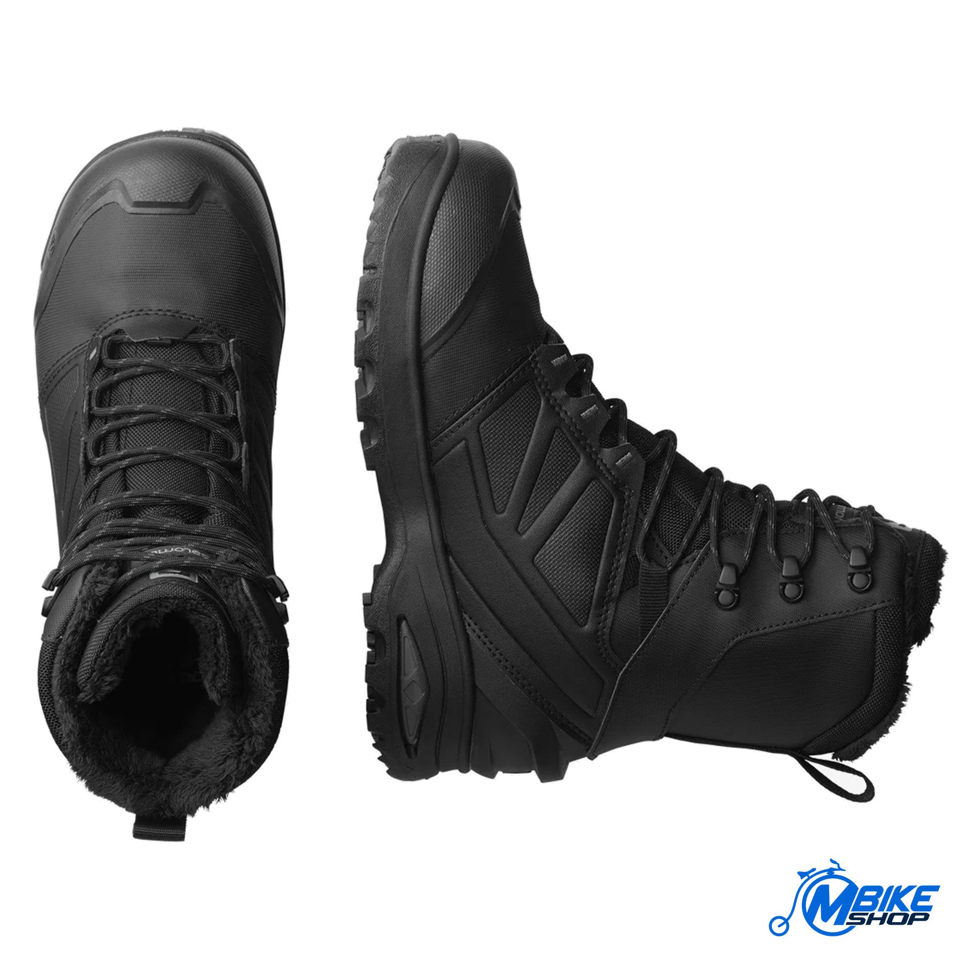 Gležnjače SALOMON Toundra PRO ClimaSalomon™ Waterproof Black/Black/Magnet - Image 4