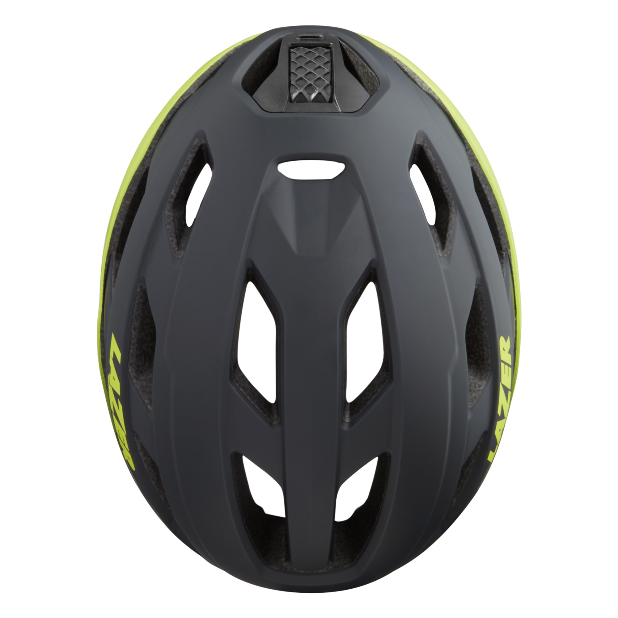 Kaciga LAZER Strada KC CE-CPSC Matte Dark Grey/Flash Yellow - Image 9
