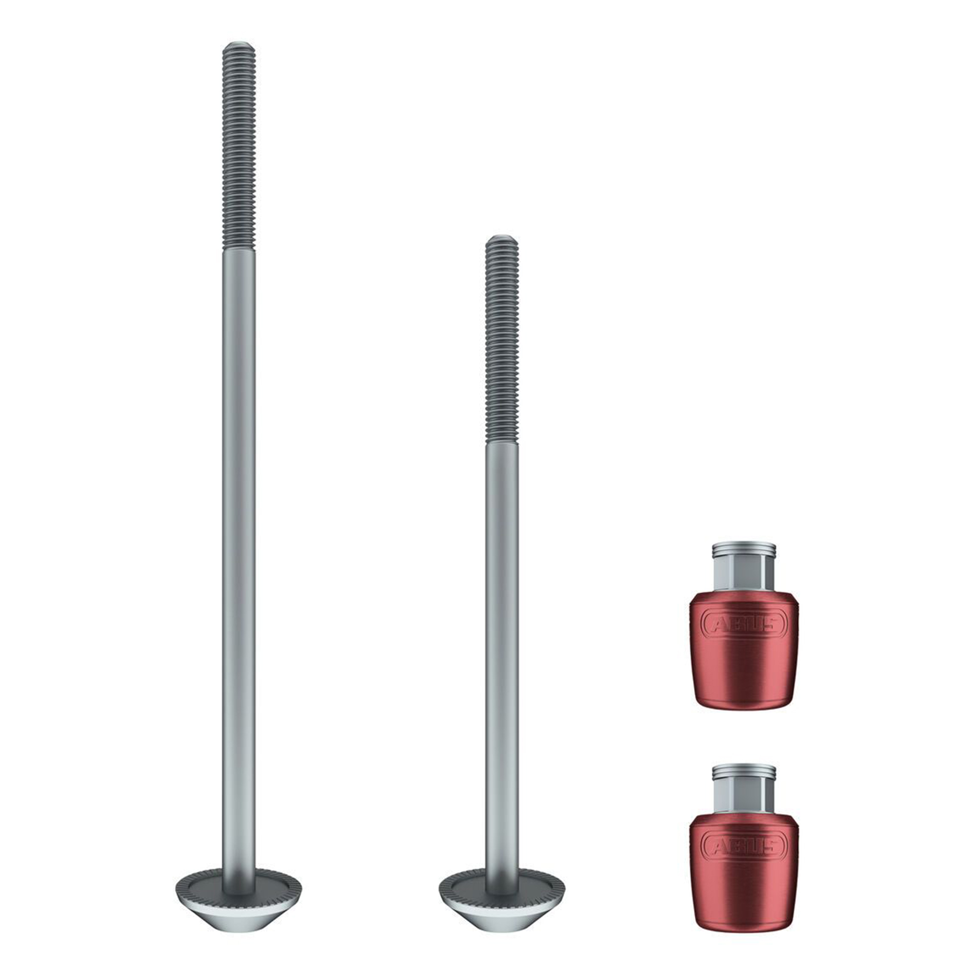 Zaštita točka ABUS NutFix M5 2x Axle Red - Image 2