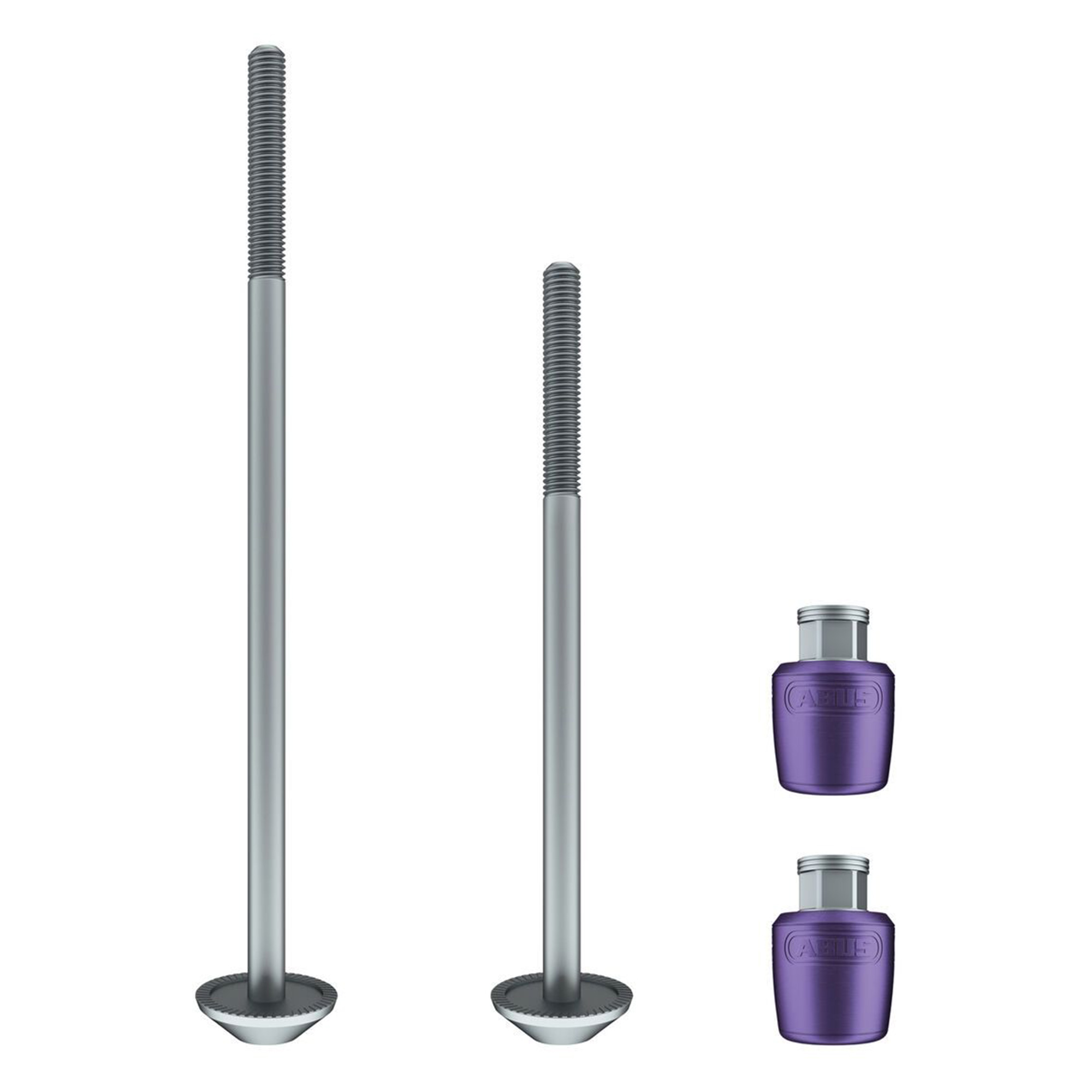 Zaštita točka ABUS NutFix M5 2x Axle Violet - Image 2