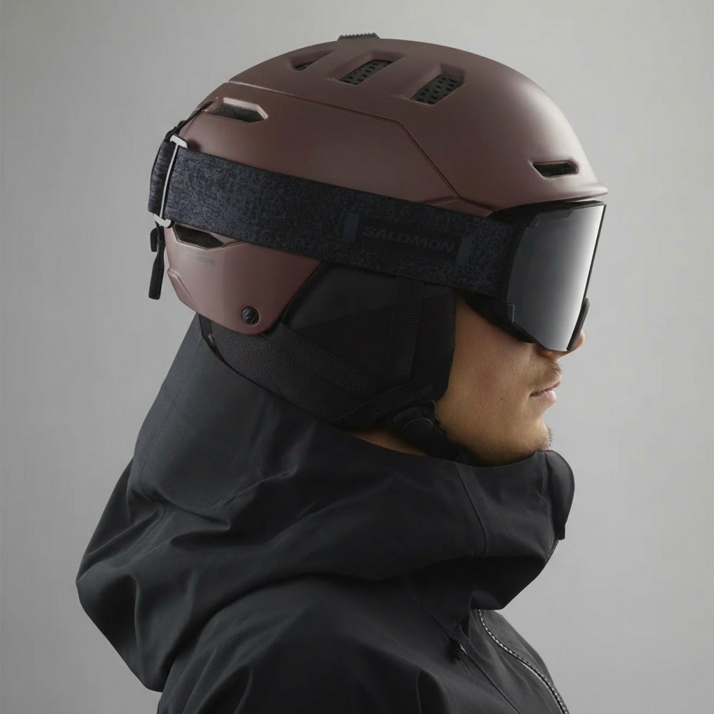 Ski kaciga SALOMON Husk Pro Madder - Image 4