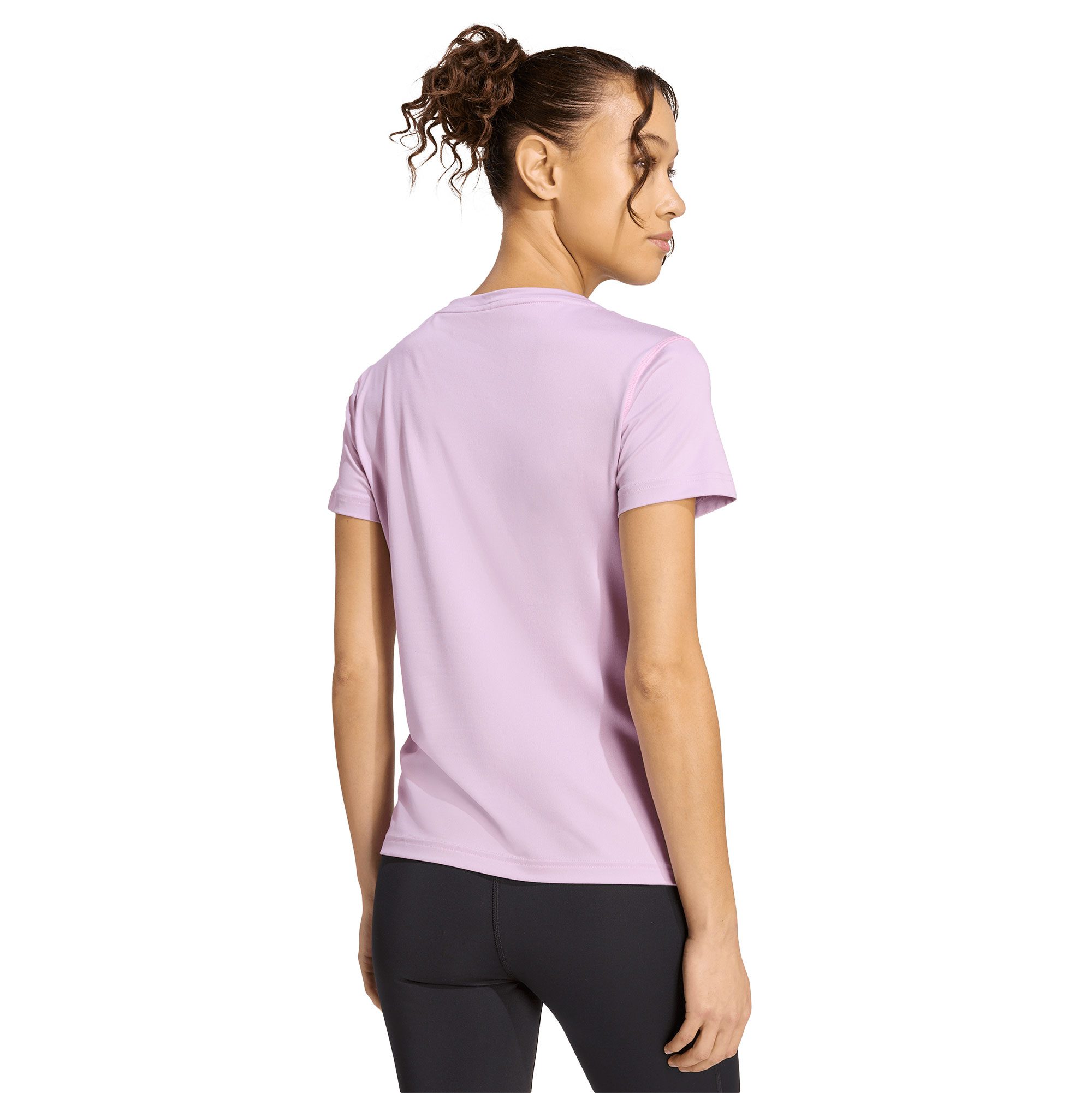 Ženska majica ADIDAS Kratki rukav Workout Min V Neck St Tropic Bloom - Image 2