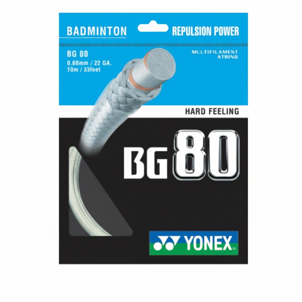 Žica YONEX Badminton Nylon String 80 White 10m - Image 2