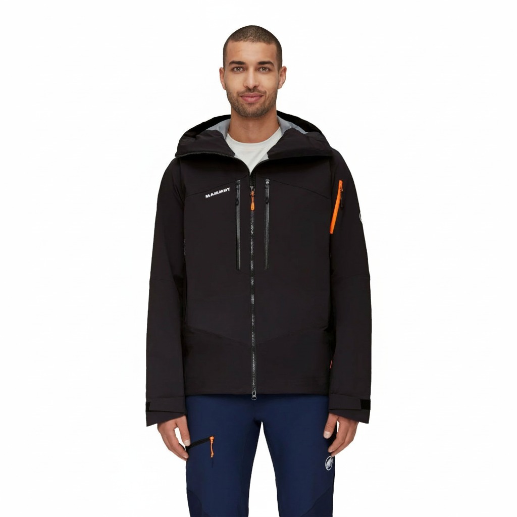 Jakna MAMMUT sa kapuljačom Taiss Pro HS Black - Image 2