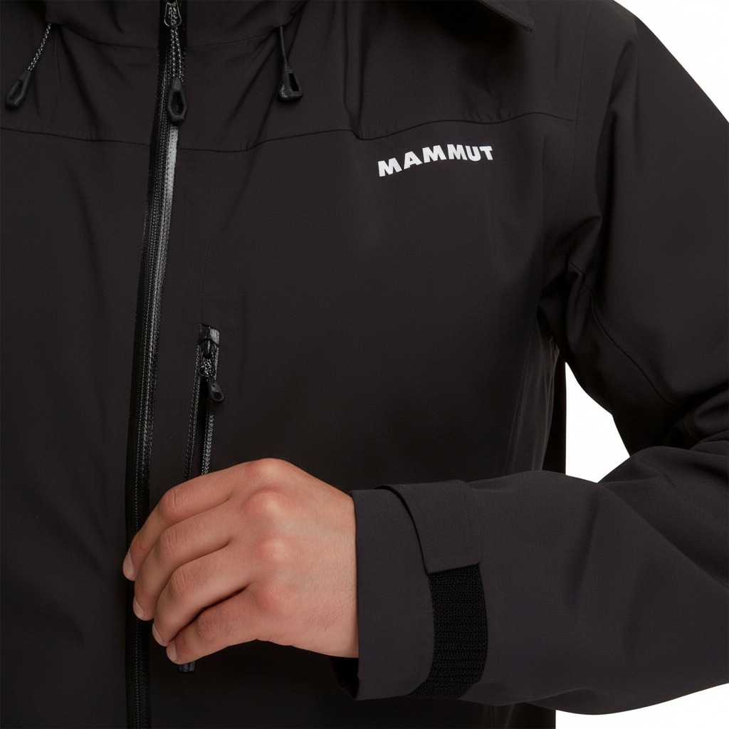 Jakna MAMMUT sa kapuljačom Taiss Pro HS Black - Image 7