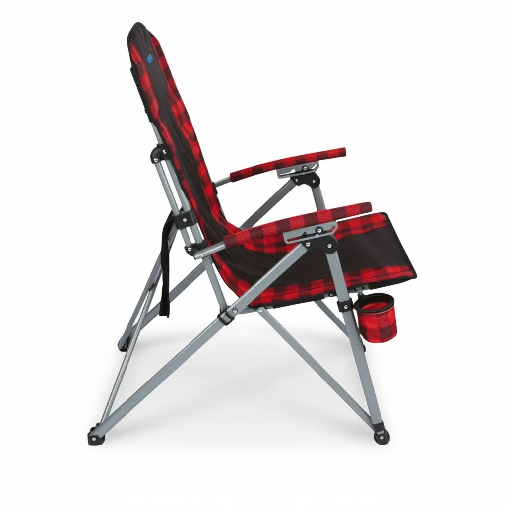 Stolica HUSKY Mossy Black/Red - Image 3