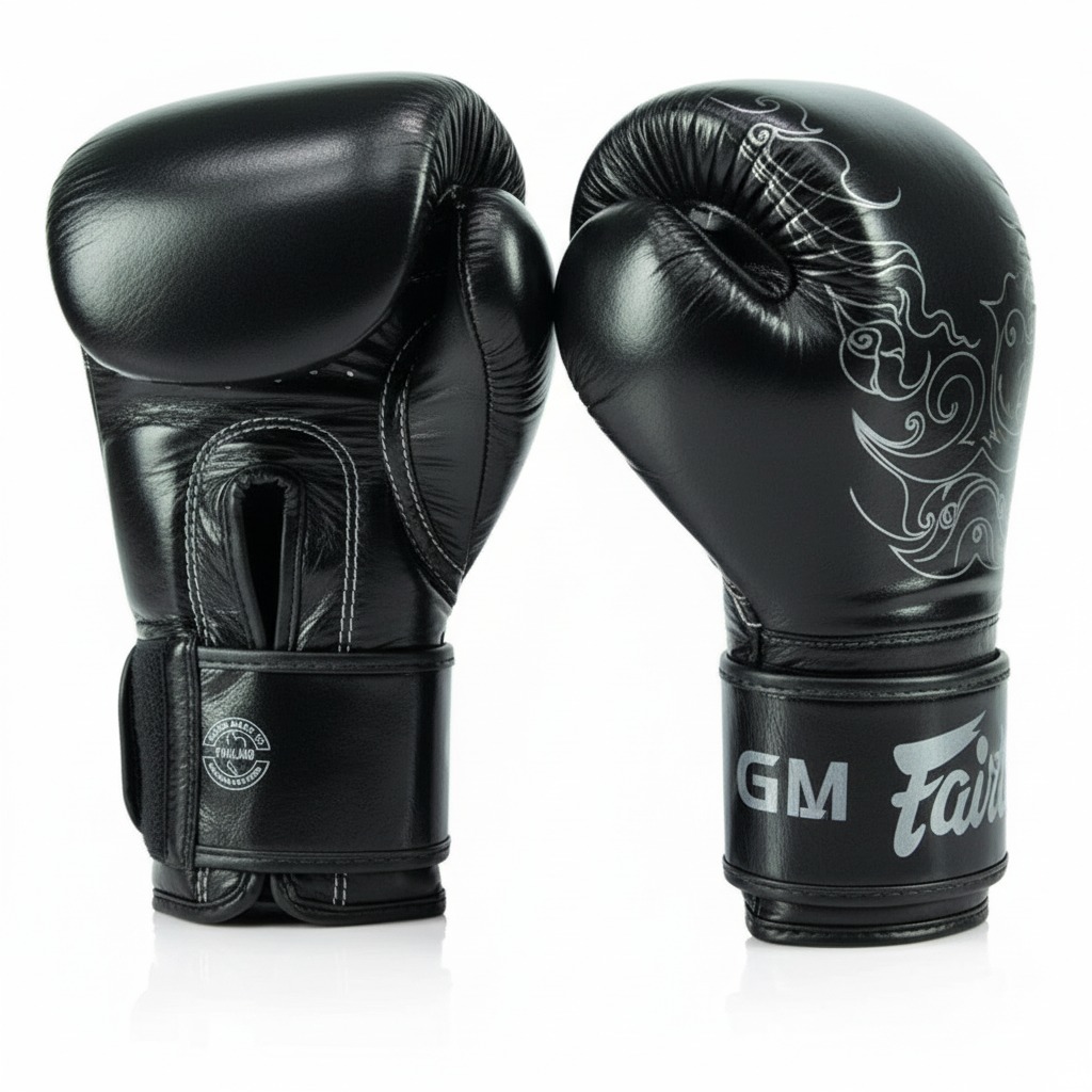 FAIRTEX Rukavice za Box BGVG3 Black/Silver - Image 3