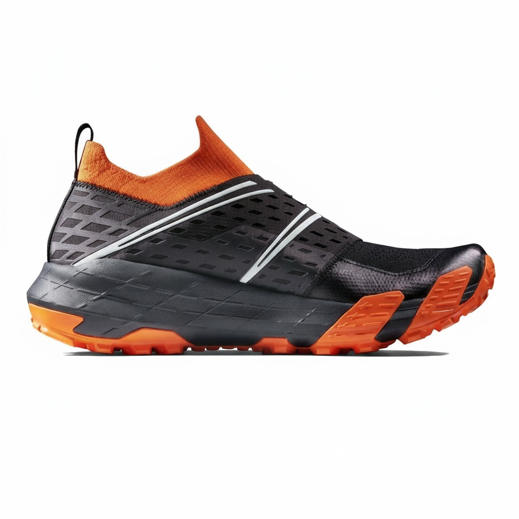Patike MAMMUT Aenergy TR BOA® Mid GTX Men Black/Dark Tangerine - Image 2