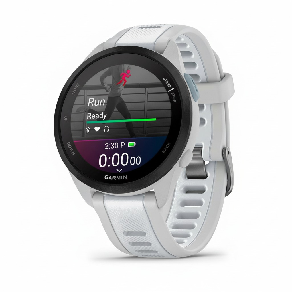 GARMIN Forerunner 165 Music Mist Grey/Whitestone