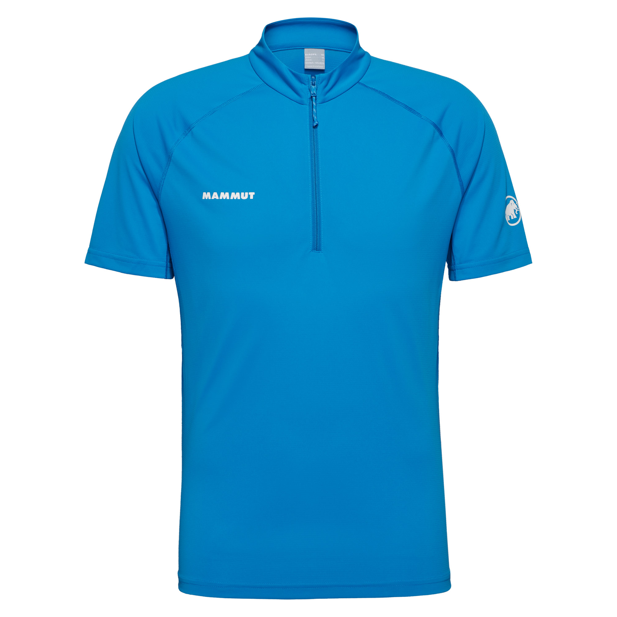 Majica MAMMUT Ducan Fl sa patent zatvaračem Glacier Blue - Image 3