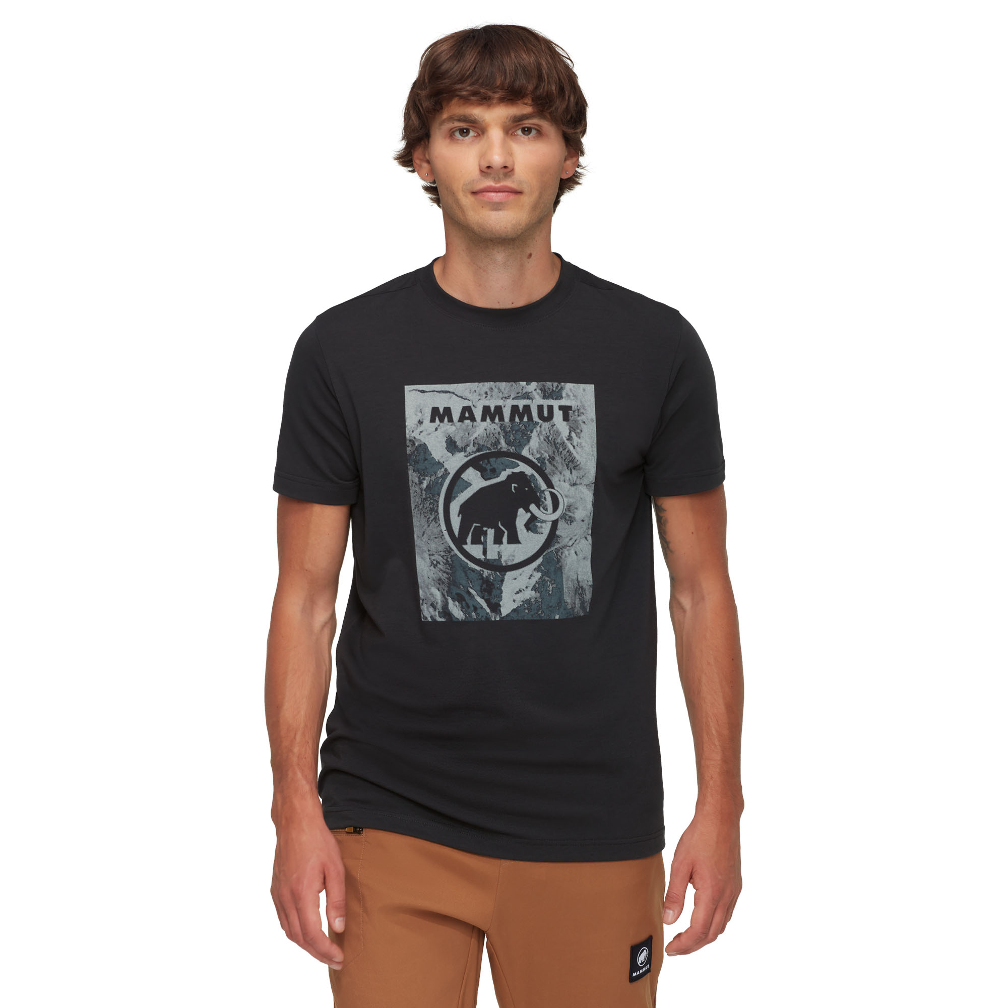 Majica MAMMUT Trovat Black