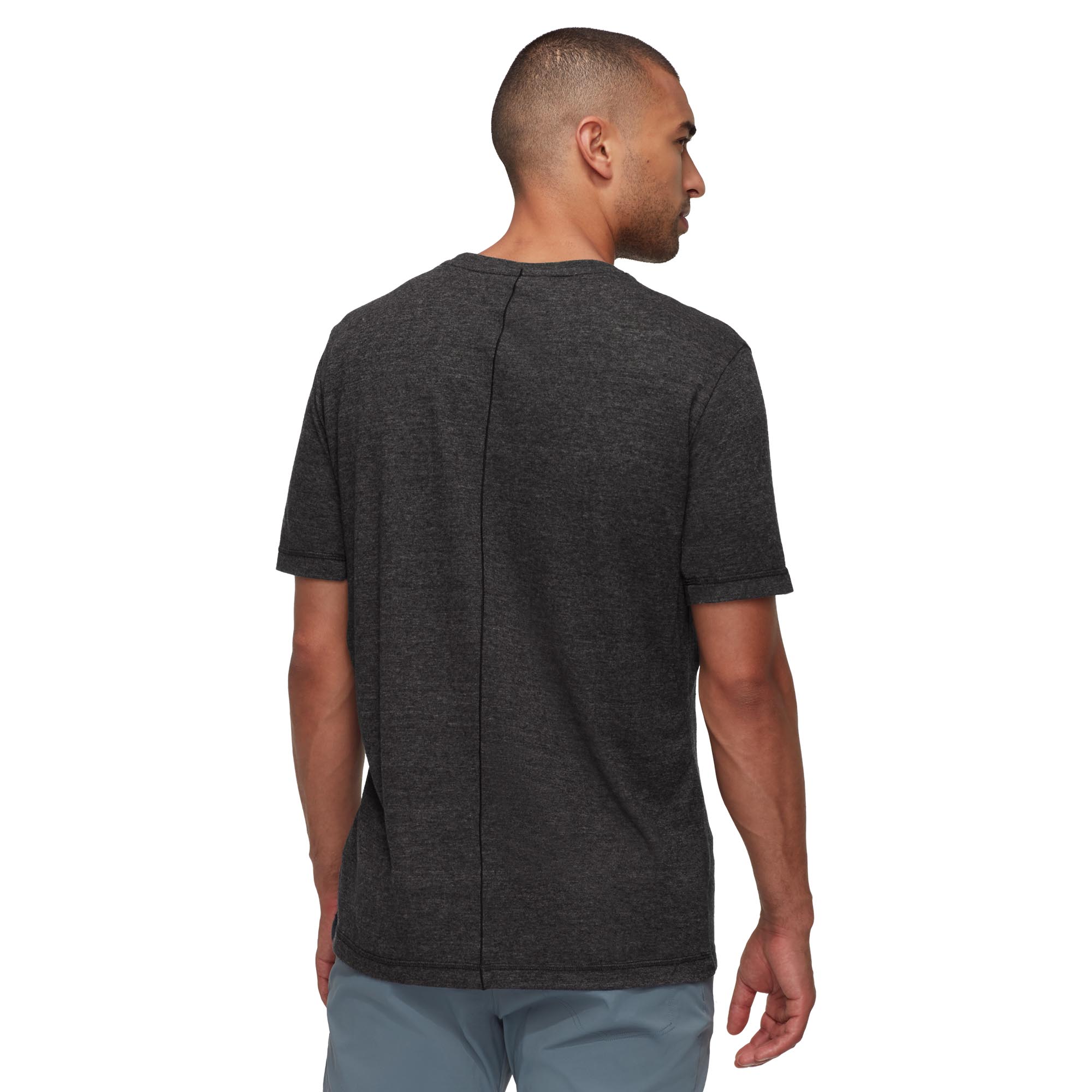 Majica MAMMUT Massone Light Black - Image 2