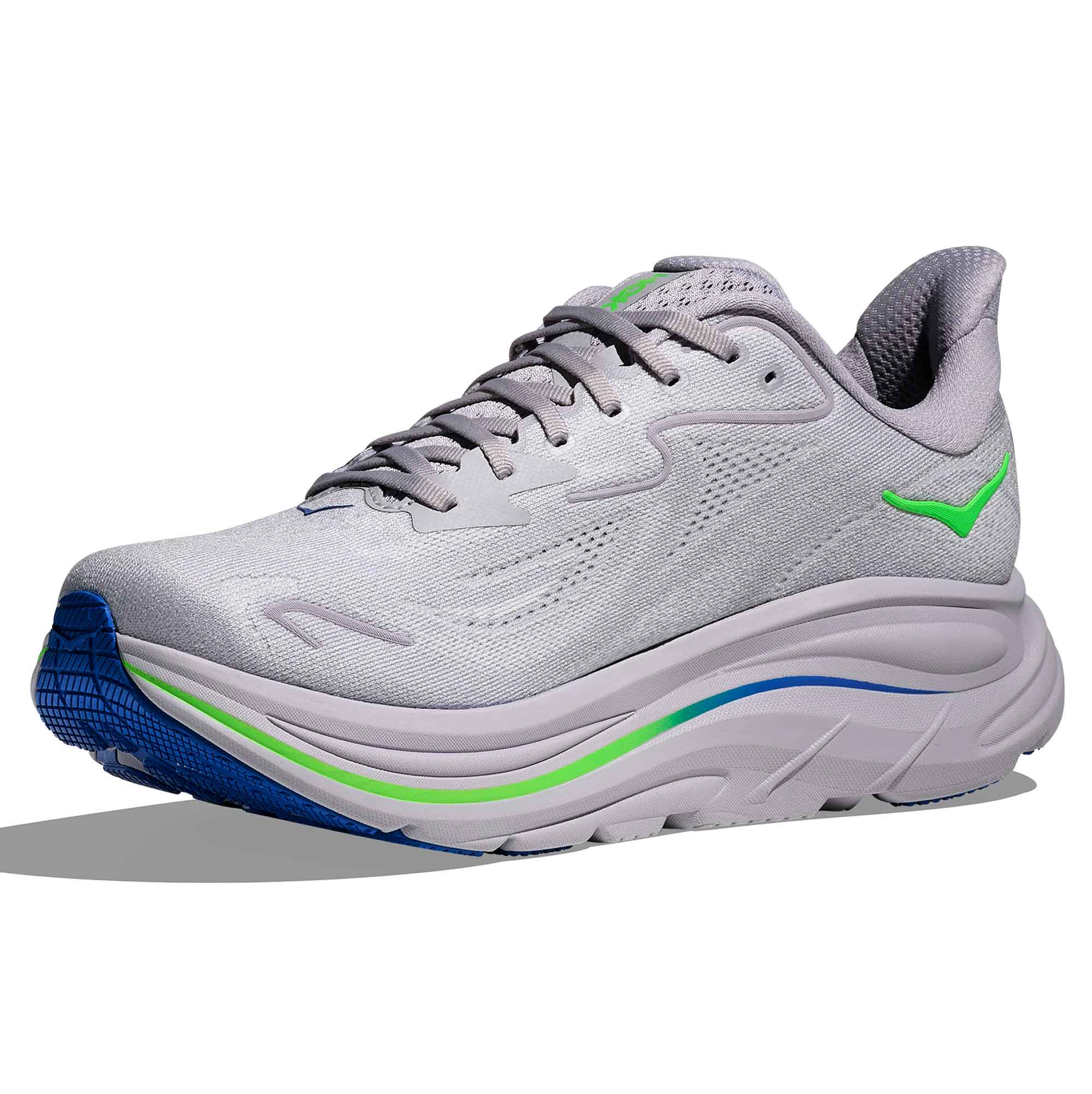 Patike HOKA Clifton 10 Ash Grey/Neon Green - Image 3