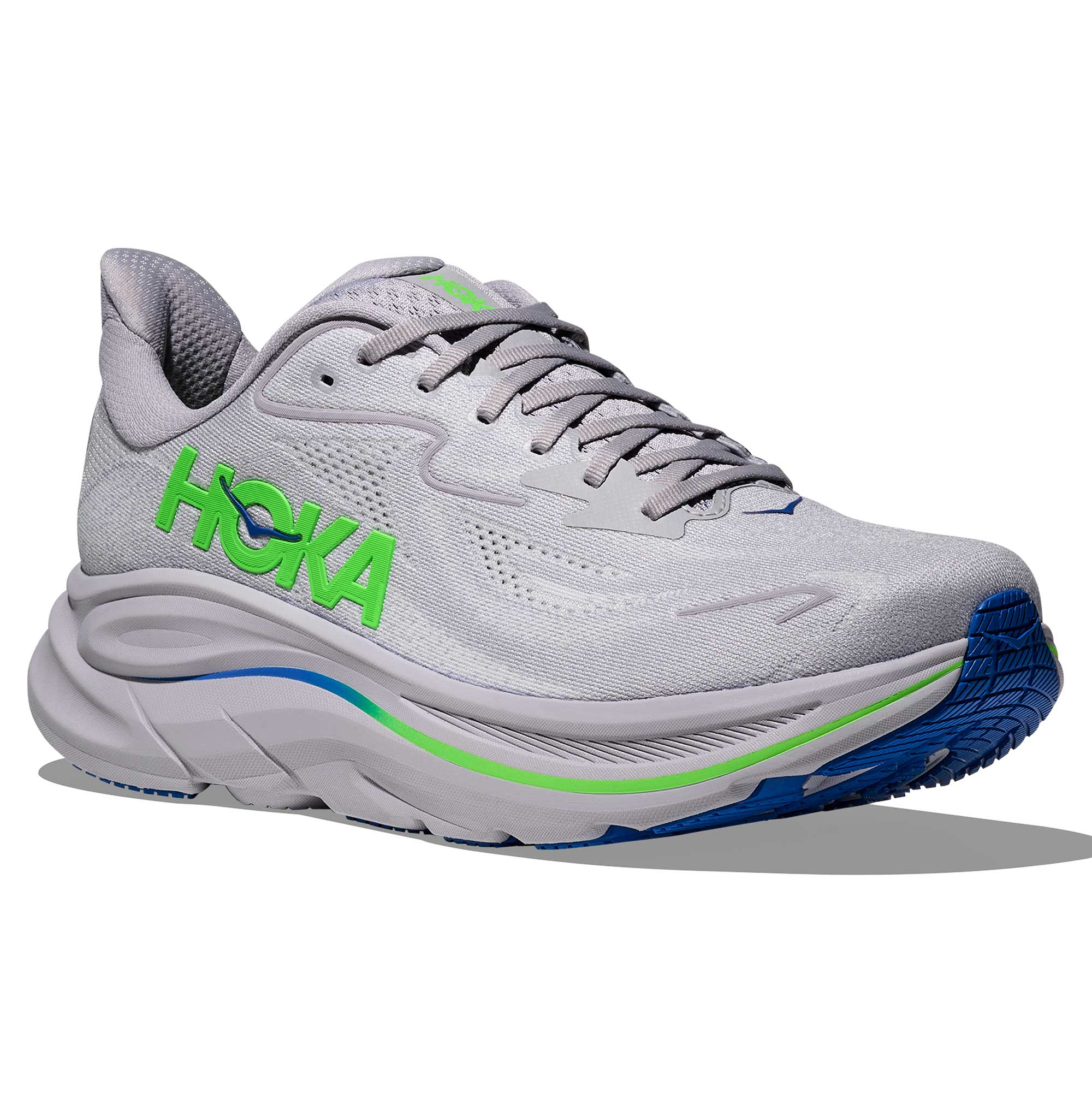 Patike HOKA Clifton 10 Ash Grey/Neon Green - Image 6