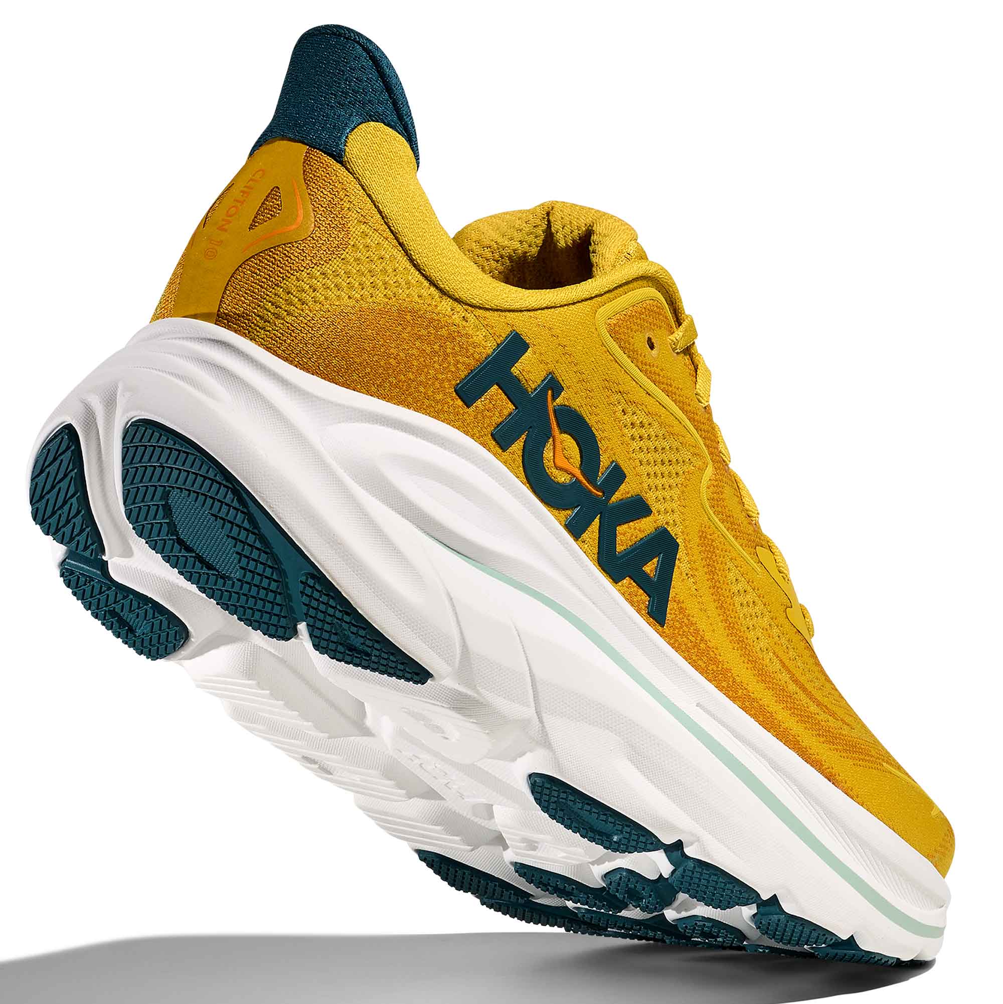 Patike HOKA Clifton 10 Yellow Gold/Tidal Wave - Image 4