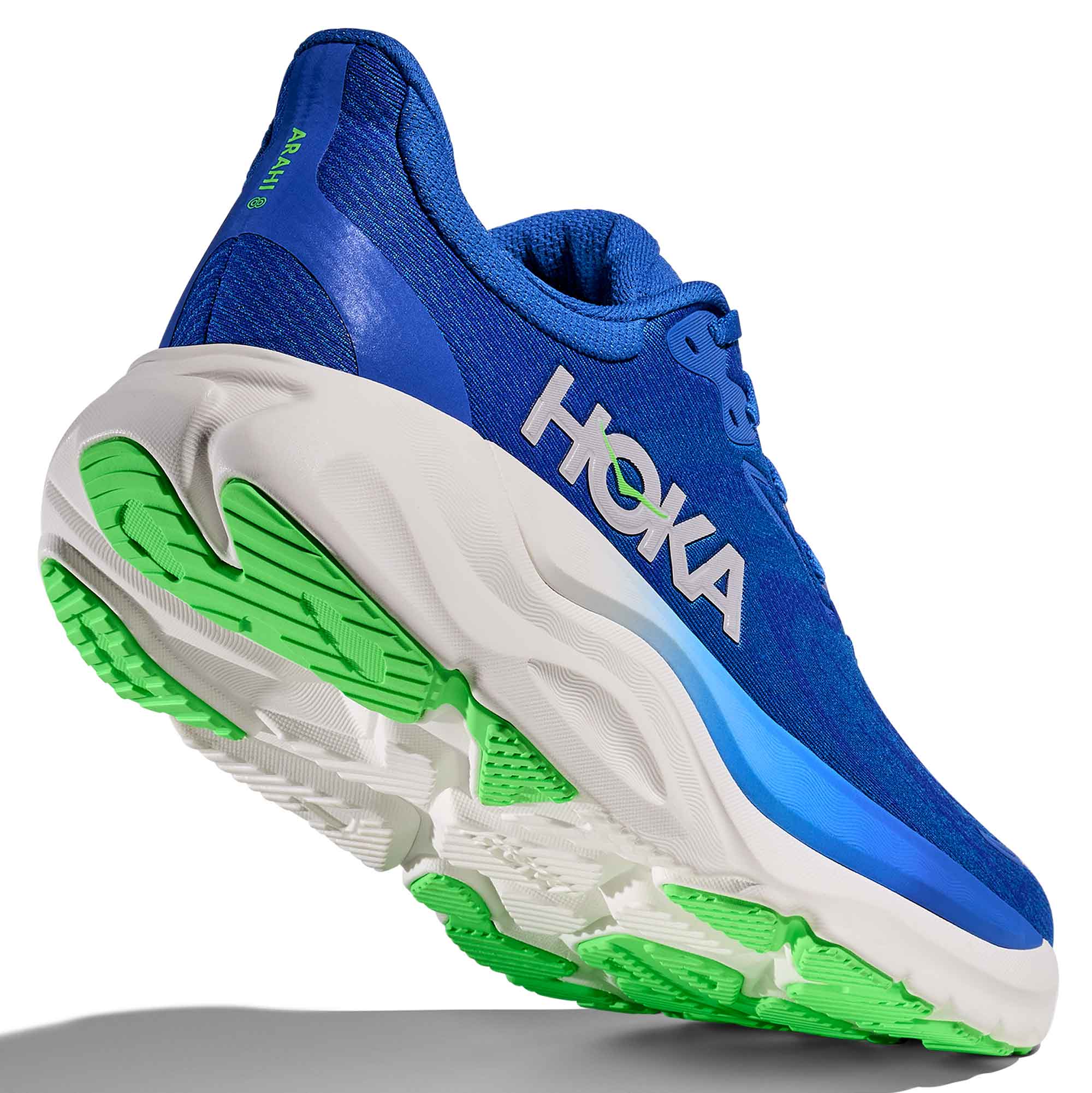 Patike HOKA Arahi 8 Cobalt Blue/Neon Green - Image 4