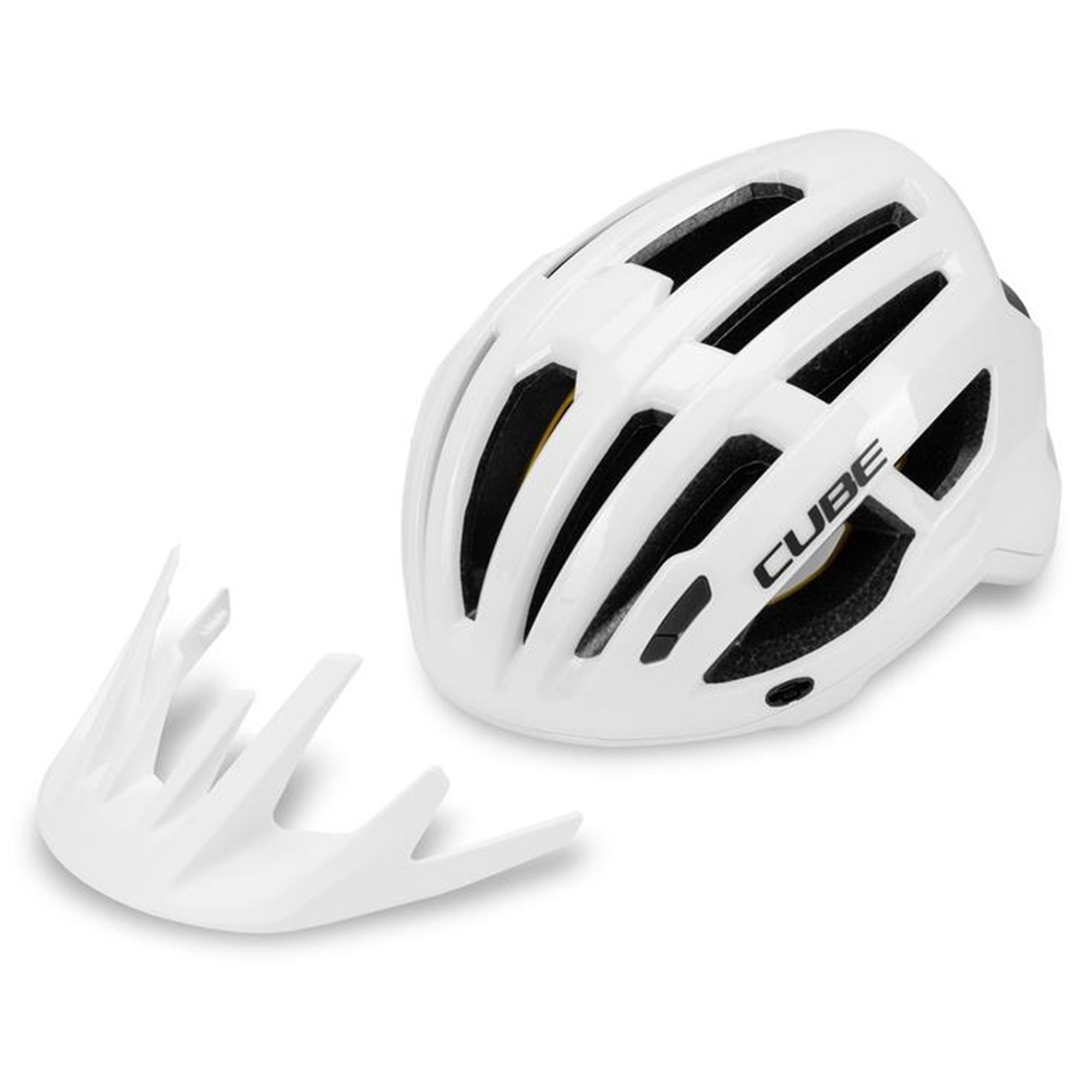 Kaciga CUBE Offpath MIPS White - Image 8