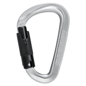 204002480 1 Karabiner MAMMUT Classic HMS Twistlock Plus Light Grey 69e0e20677fad