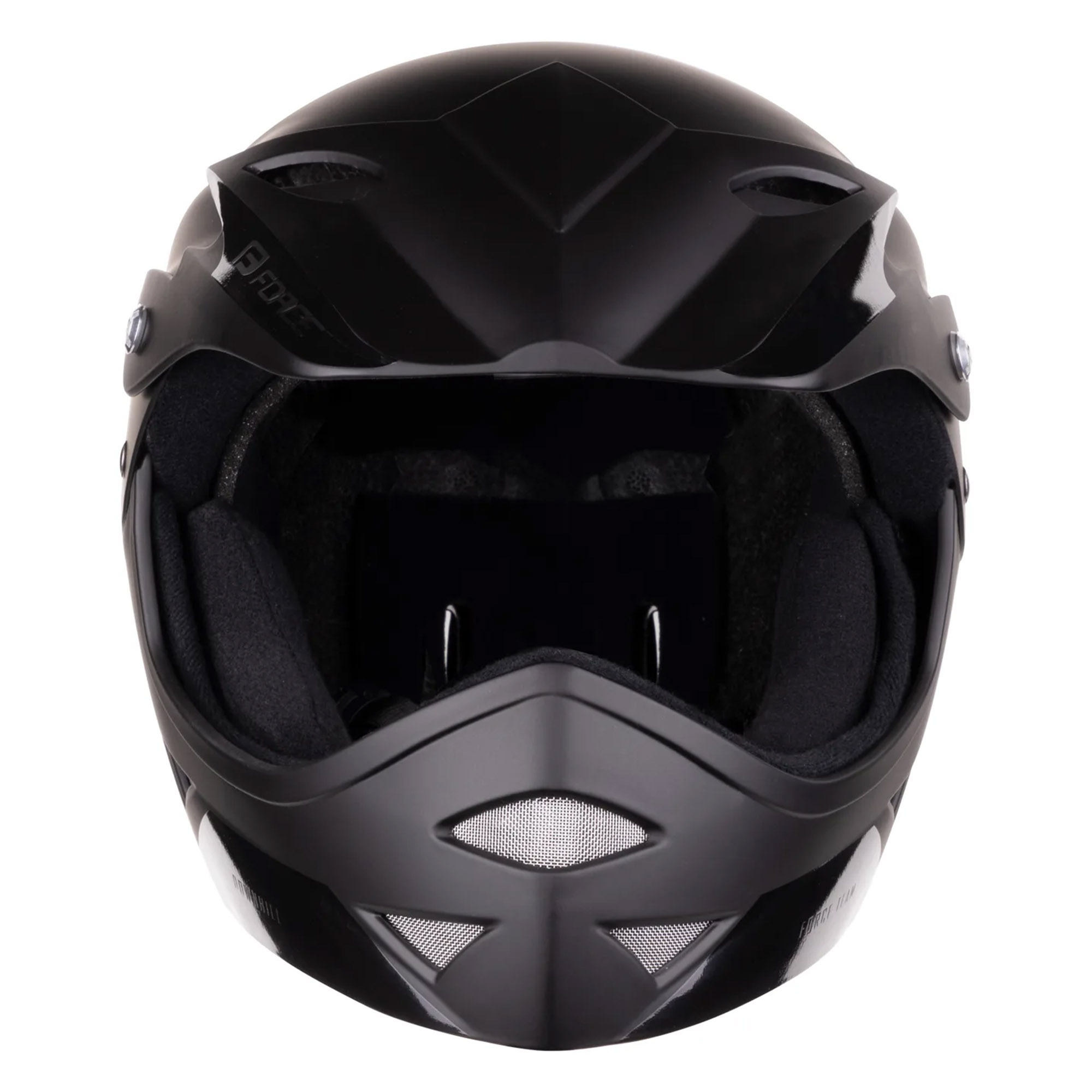 Kaciga FORCE Tiger Downhill Junior Matt Black - Image 3
