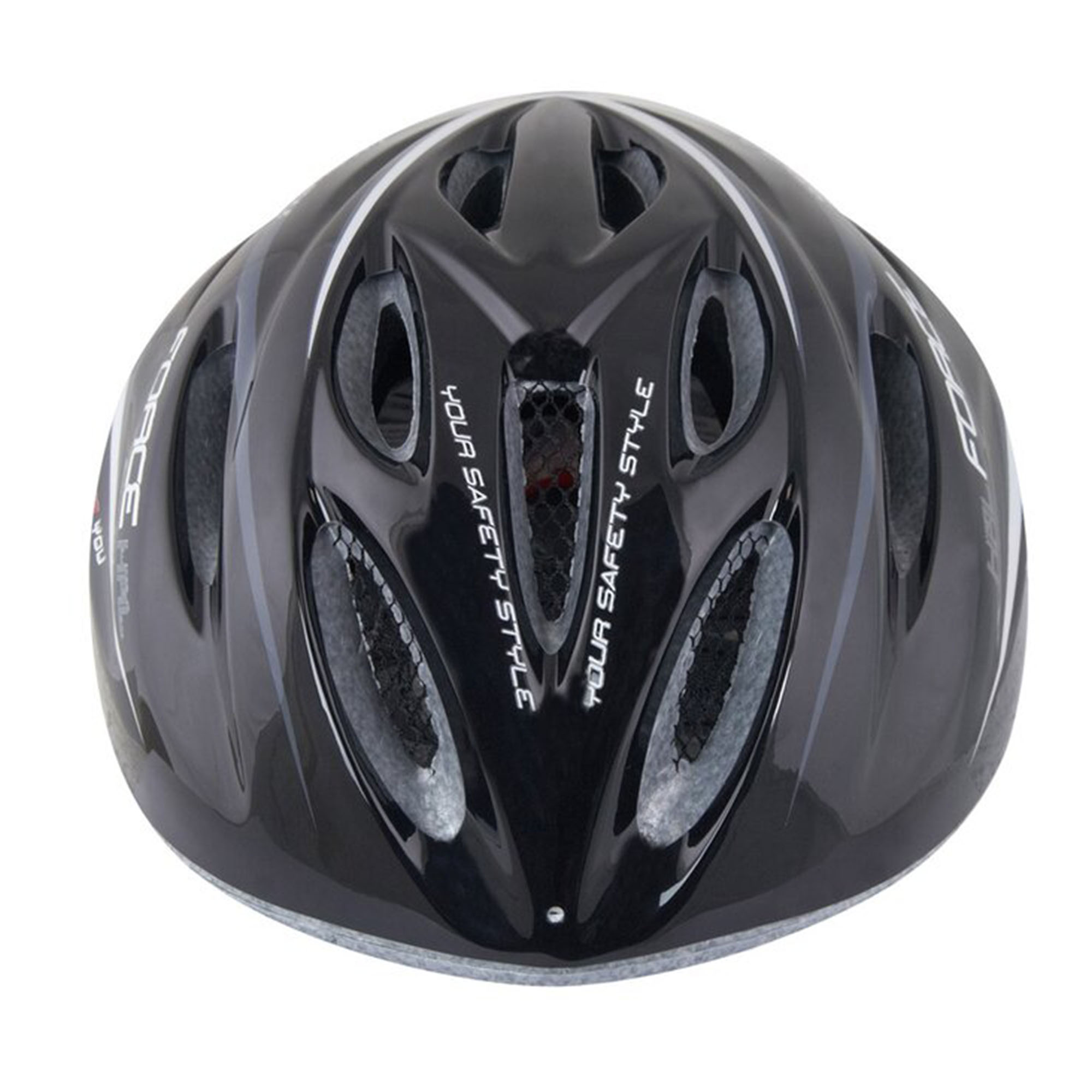 Kaciga FORCE Hal Black/Grey/White - Image 6