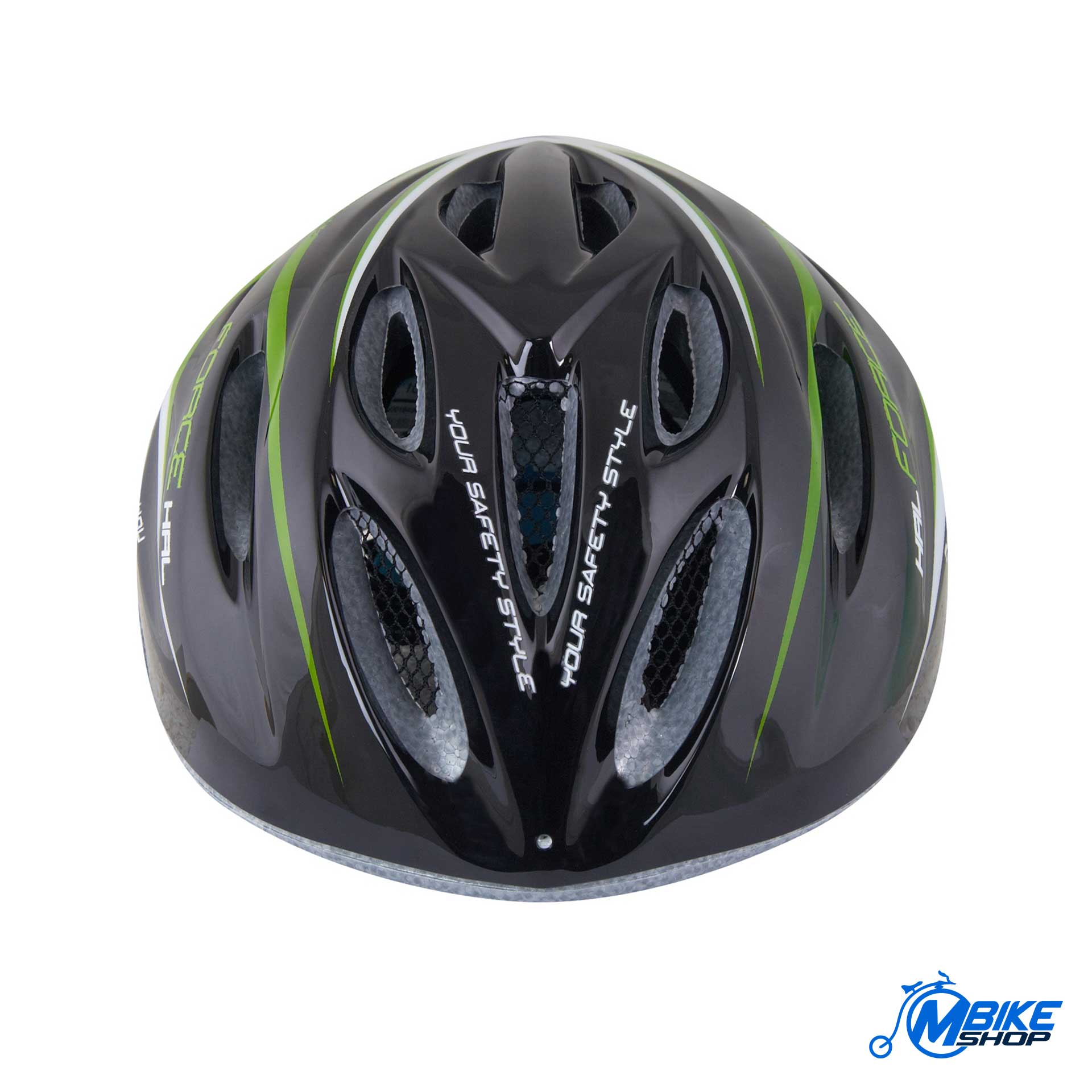 Kaciga FORCE Hal Black/Grey/White - Image 5