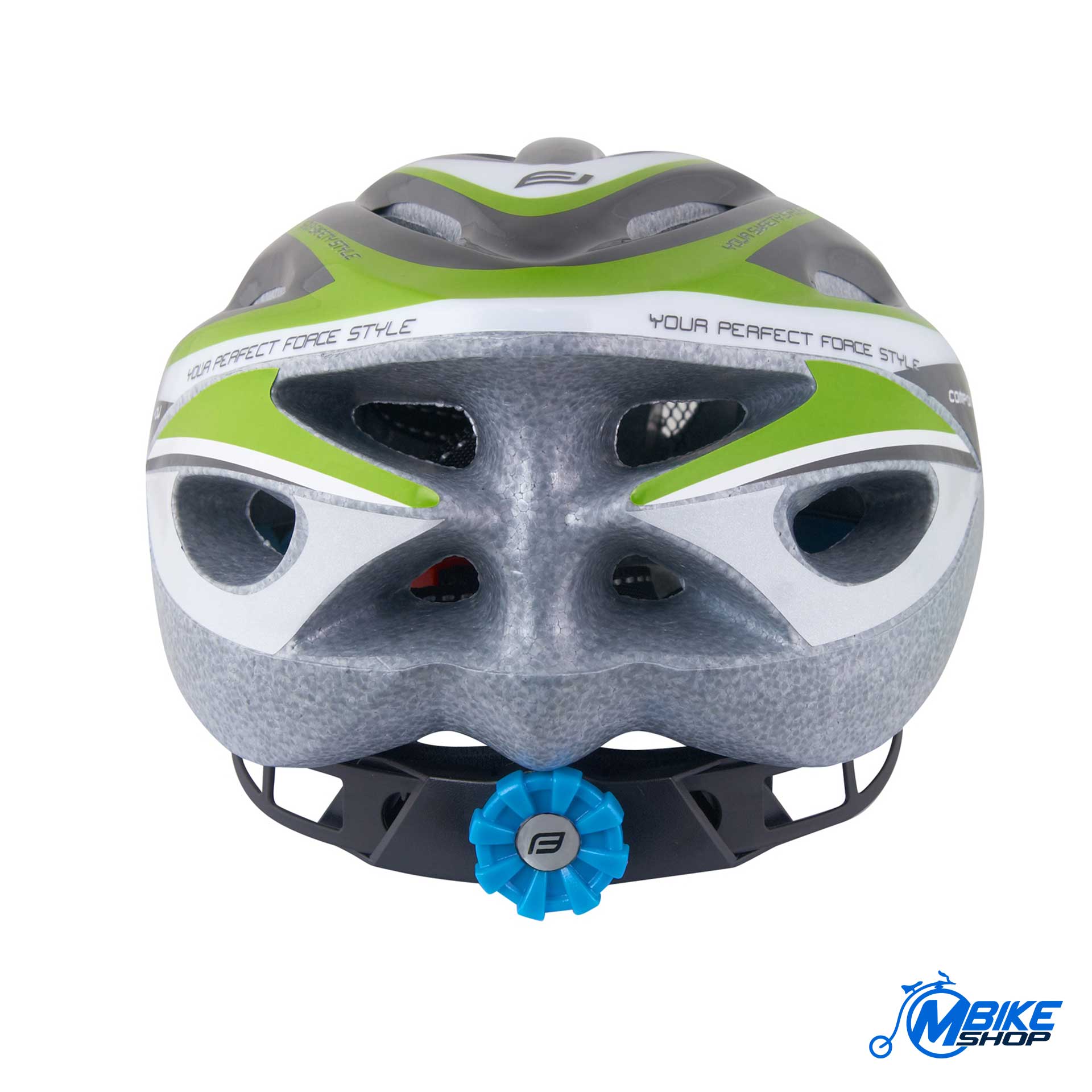 Kaciga FORCE Hal Black/Grey/White - Image 7