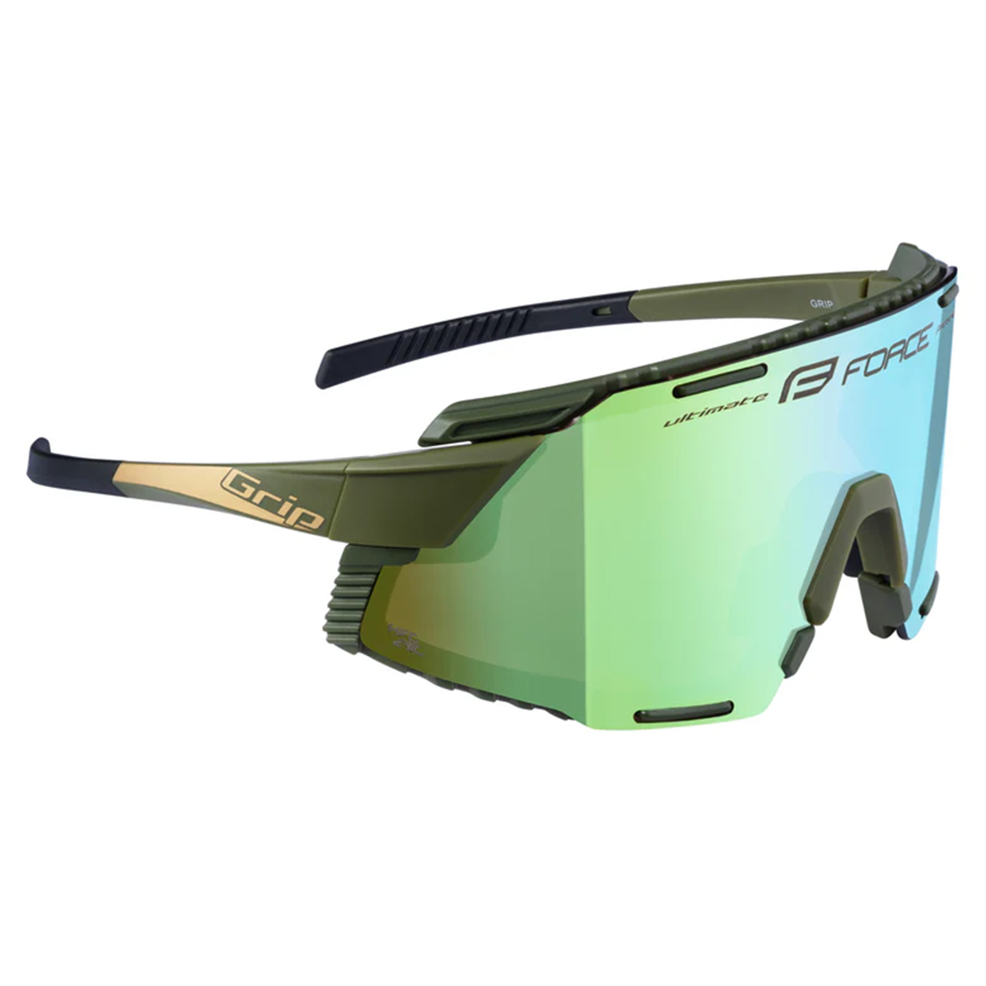 Naočare FORCE Grip Army Gold/Gold Revo Lens - Image 3