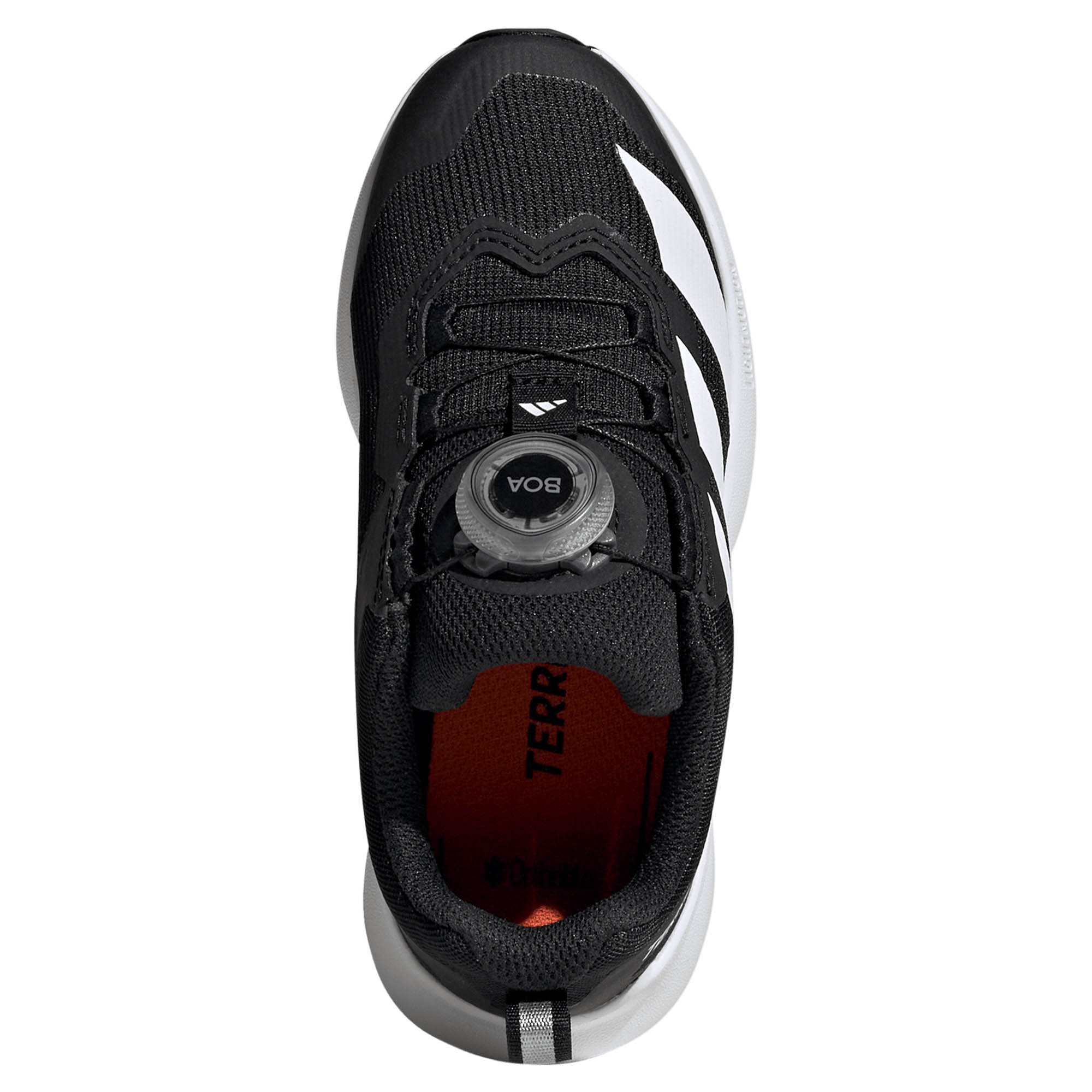 Dječije patike ADIDAS Terrex Agravic BOA Core Black/Cloud White/Semi Impact Orange - Image 2