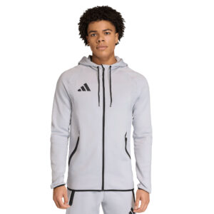 KF6077 1 Dukserica ADIDAS Tiro Travel Sweat Full Zip Team Light Grey 69d8ed4d46bb1