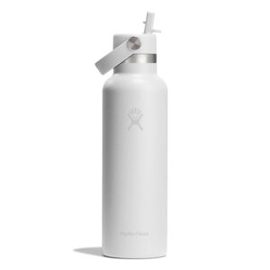 S21CFS110 1 Boca HYDRO FLASK Standard Flex Straw Cap 620ml White 69d3a9db0a7a2