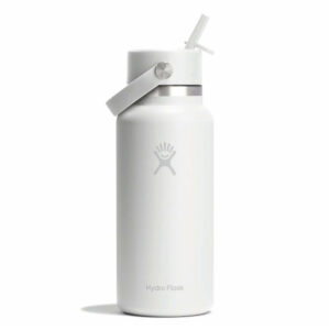 W32CFS110 1 Boca HYDRO FLASK Wide Flex Straw Cap 946ml White 69d3ac0d54b6d