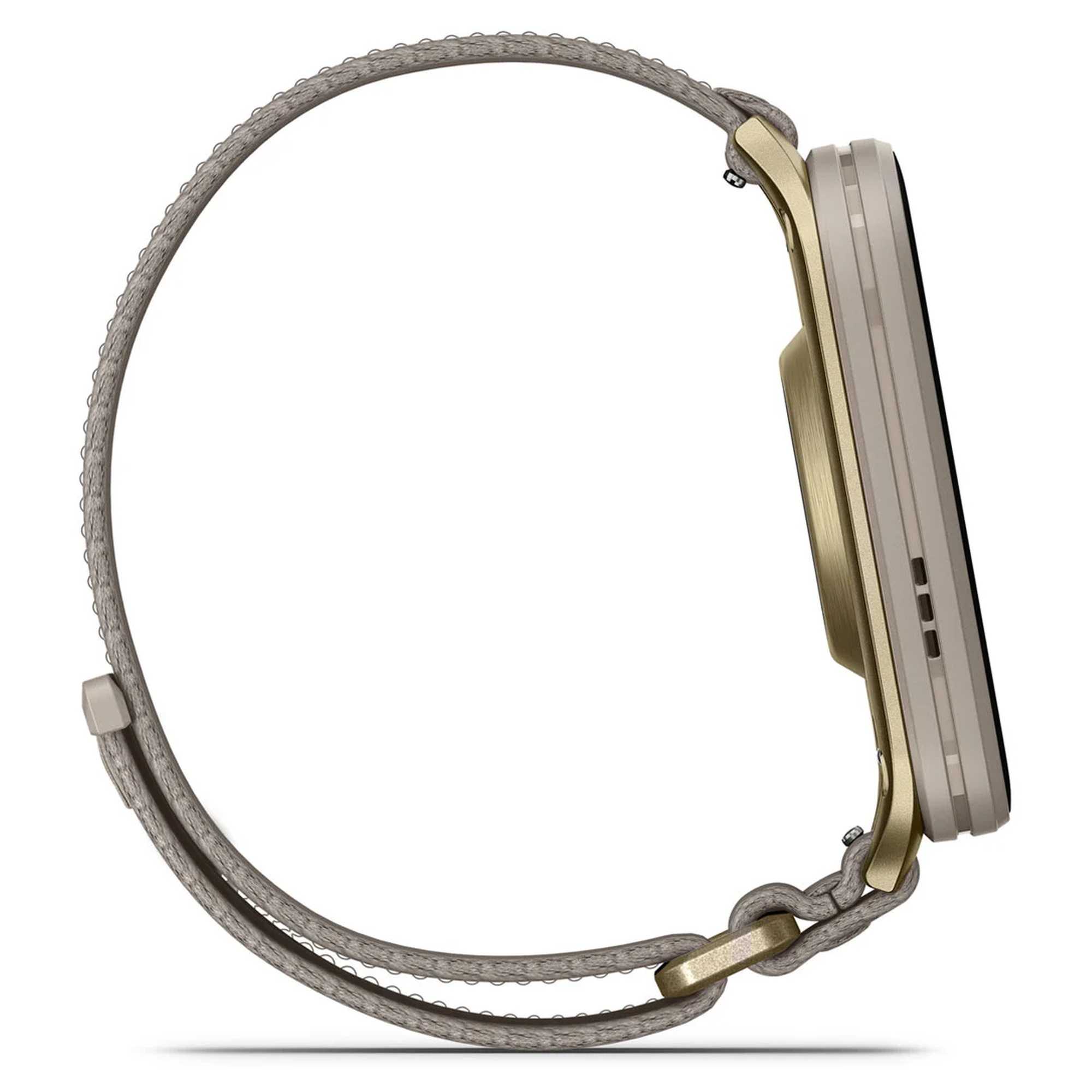 GARMIN Venu X1 Soft Gold titanijsko kućište i svijetlo sivi najlonski kaiš - Image 8