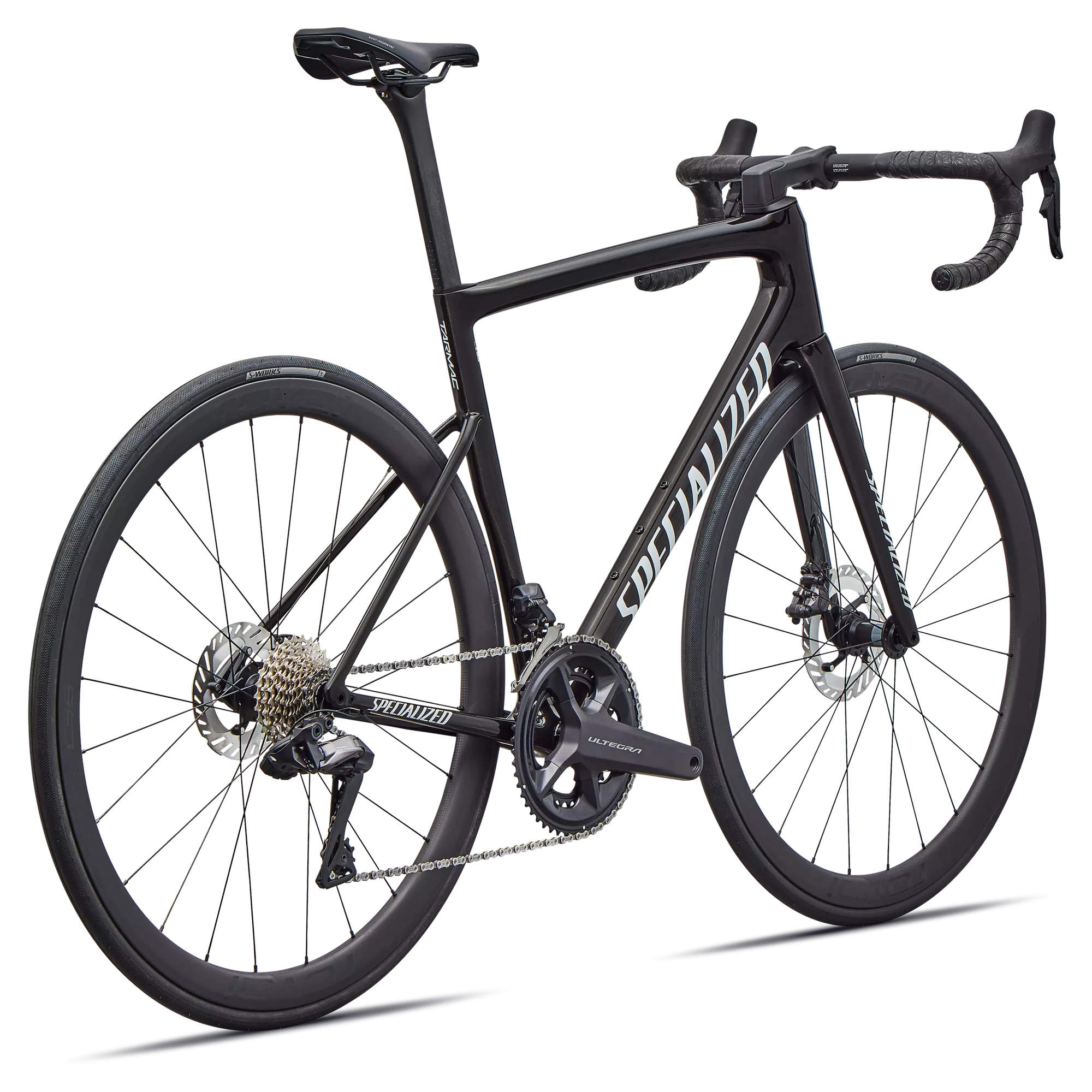 Biciklo SPECIALIZED Tarmac SL8 Expert DI2 Metallic Obsidian/Red Pearl - Image 3
