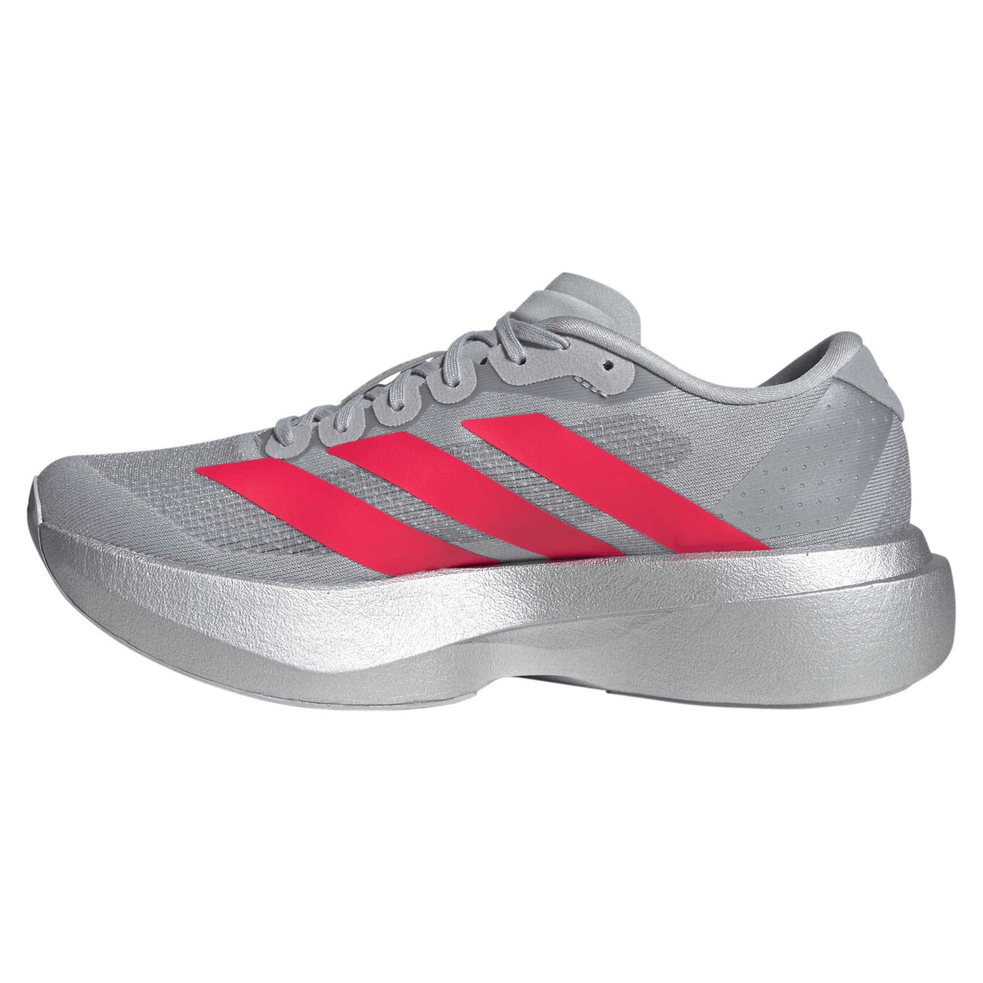 Ženske patike ADIDAS Adizero Evo SL Silver Metallic/Lucid Red - Image 2