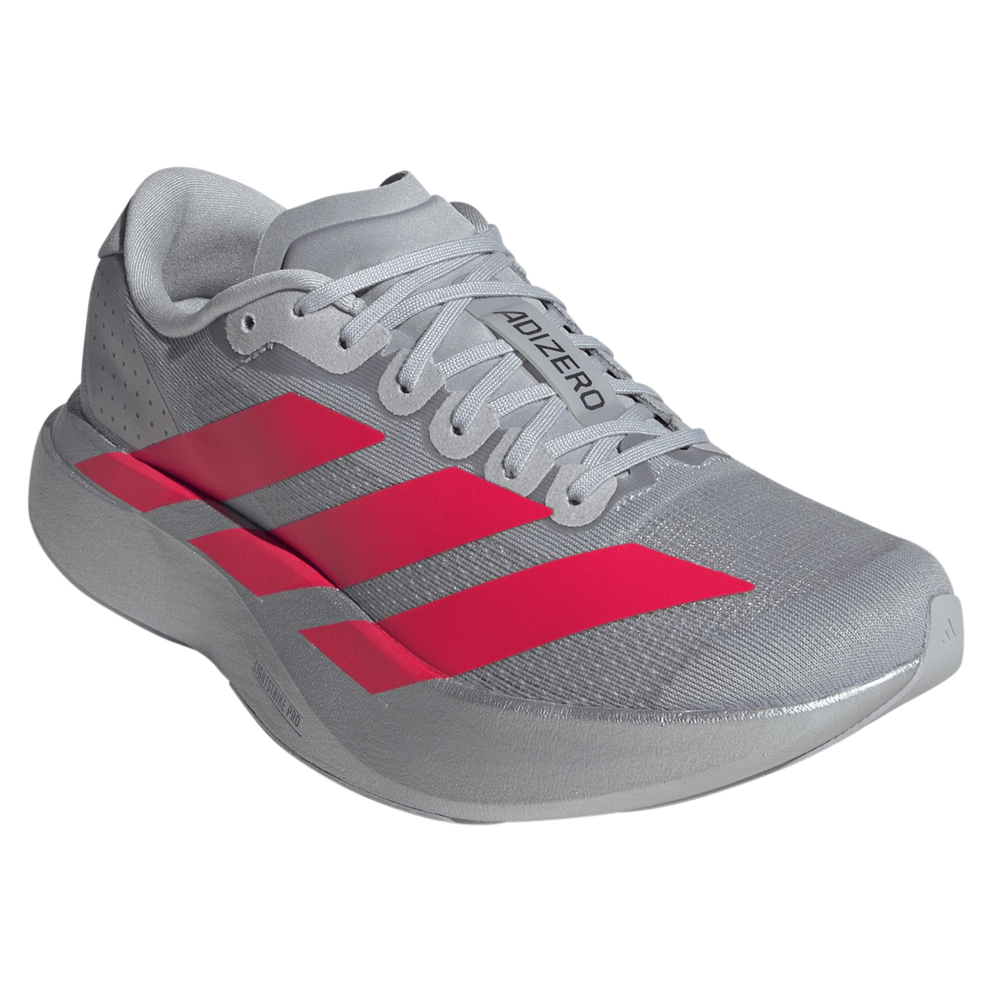 Ženske patike ADIDAS Adizero Evo SL Silver Metallic/Lucid Red - Image 3