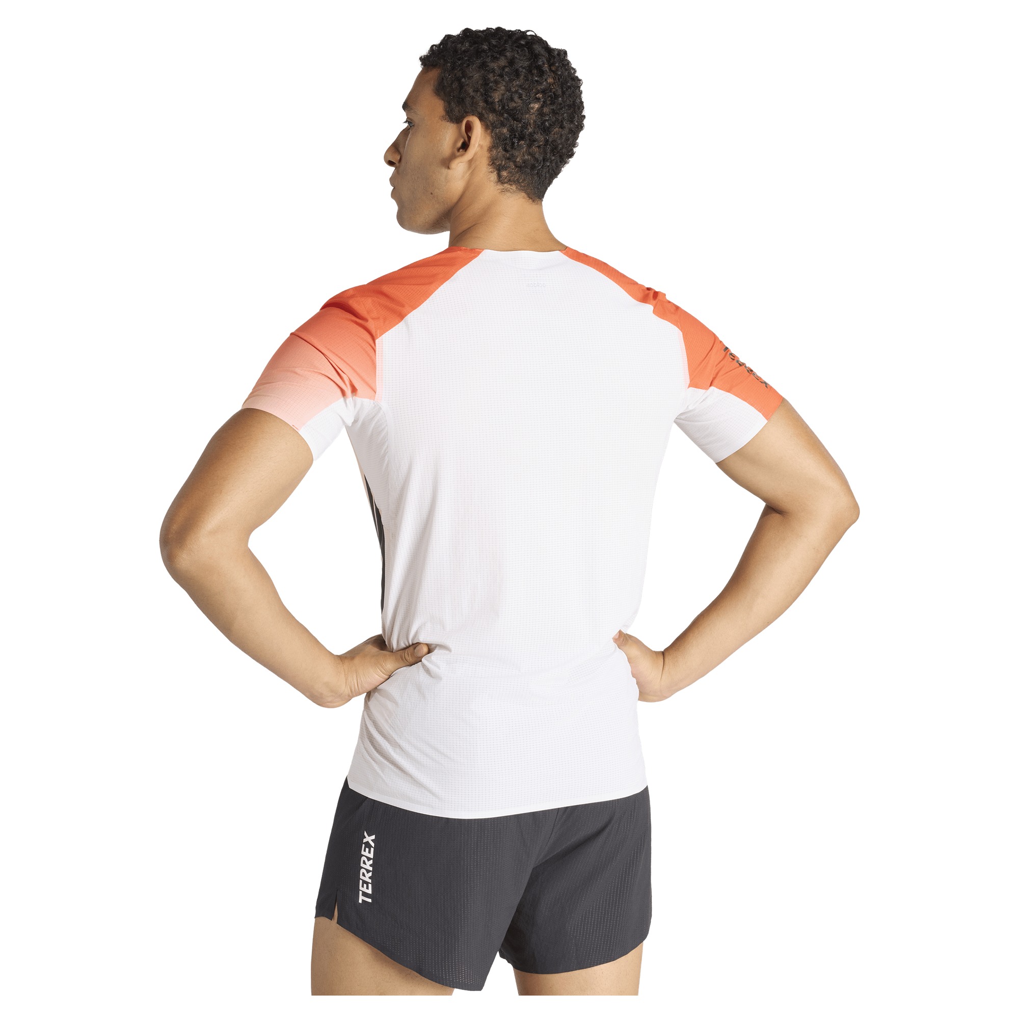 Majica ADIDAS Terrex kratki rukav Xperior Pro White/Semi Impact Orange - Image 2