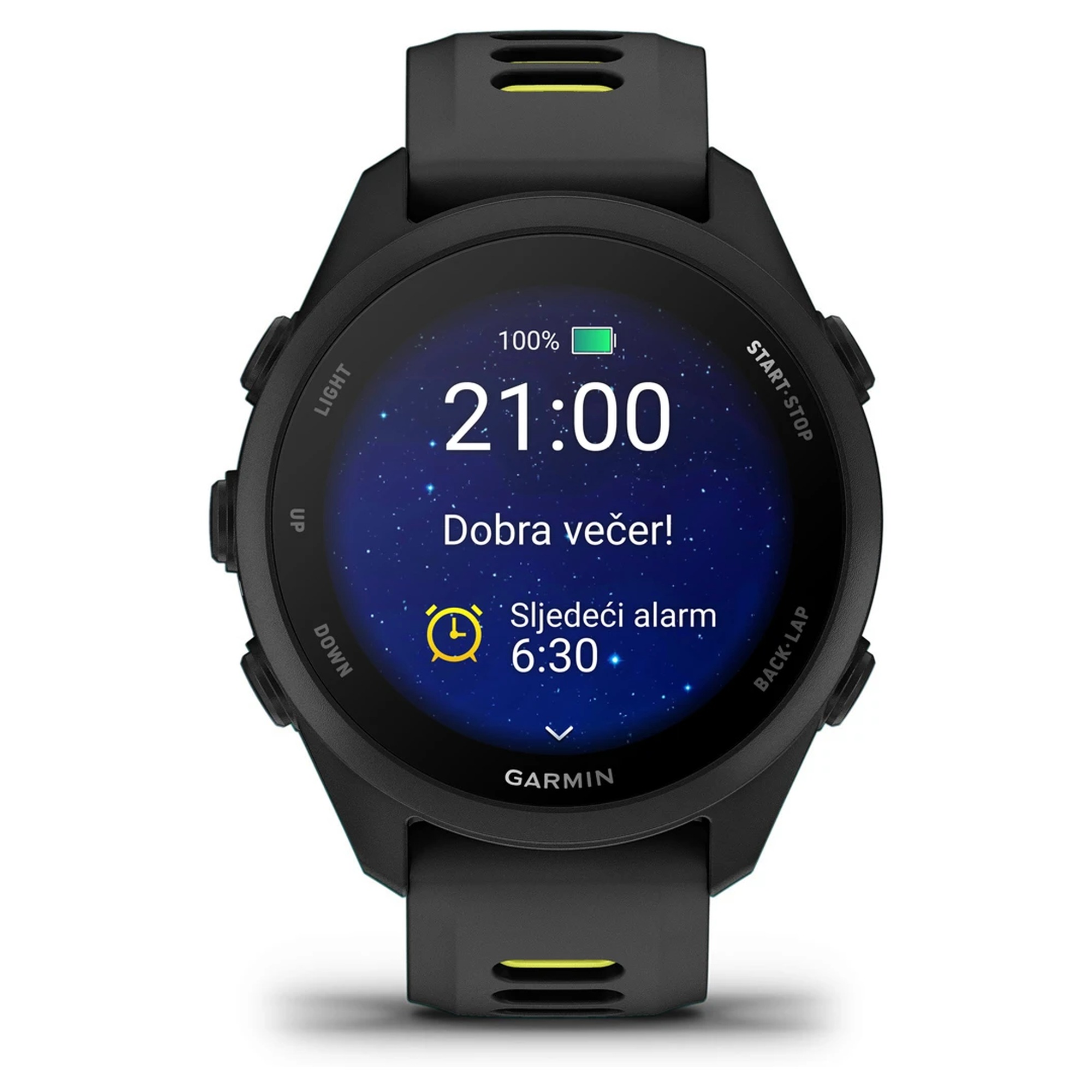 Sat GARMIN Forerunner 170 Black Amp Yellow - Image 5