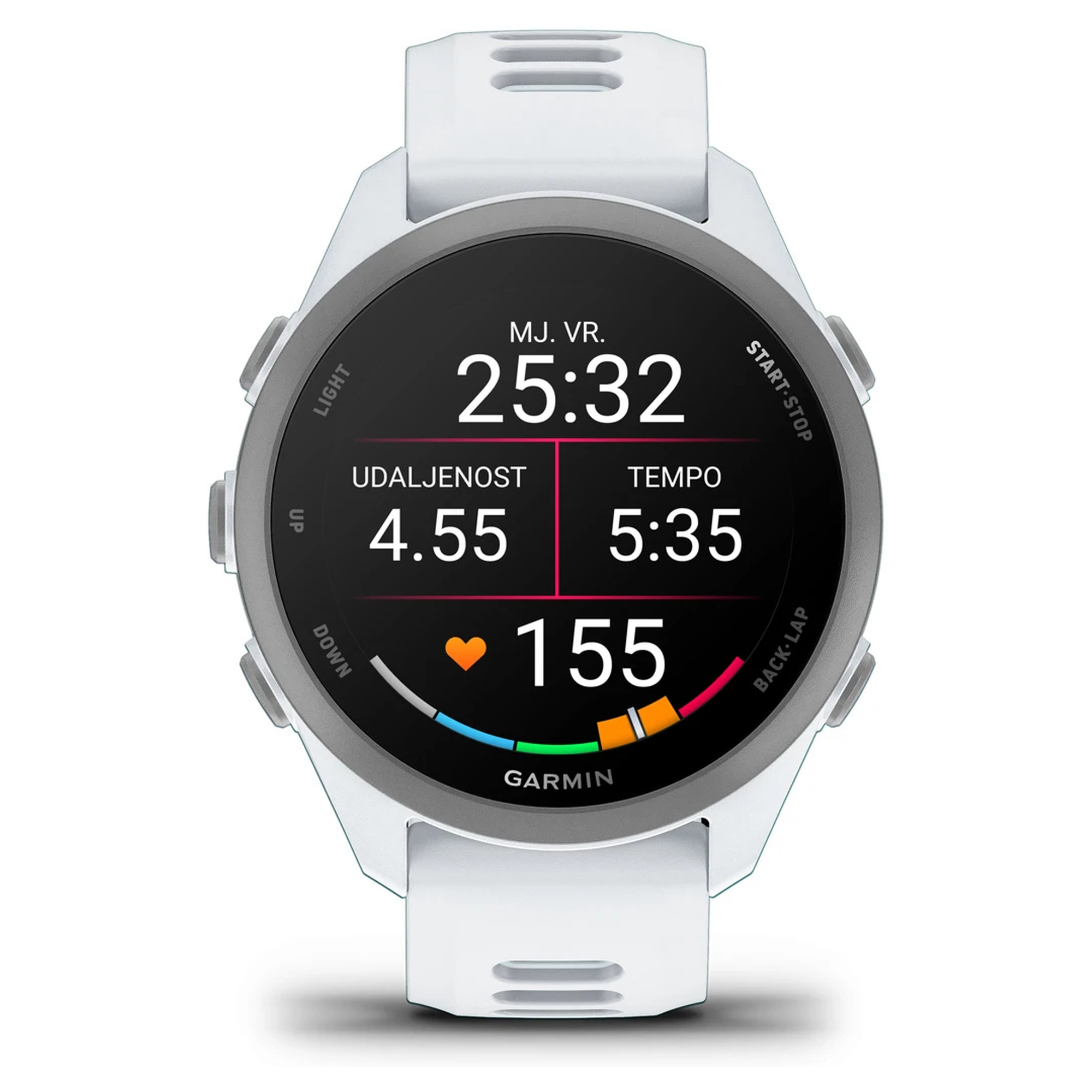 Sat GARMIN Forerunner 170 Whitestone Cloud Blue - Image 4