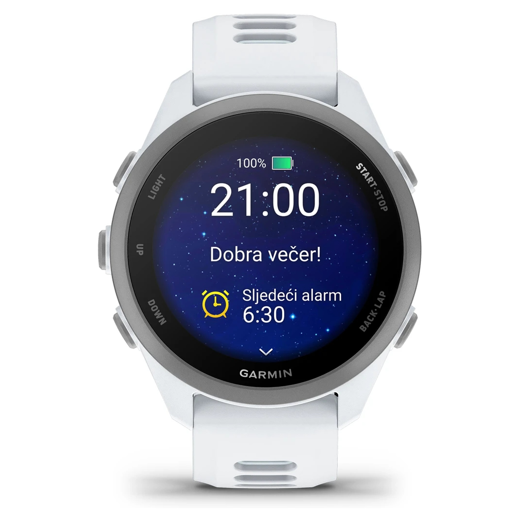 Sat GARMIN Forerunner 170 Whitestone Cloud Blue - Image 5