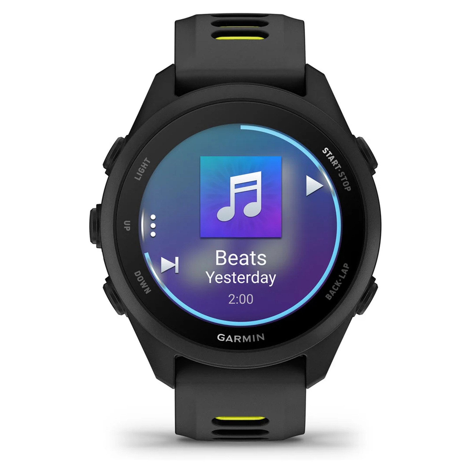 Sat GARMIN Forerunner 170 Music Black Amp Yellow - Image 5
