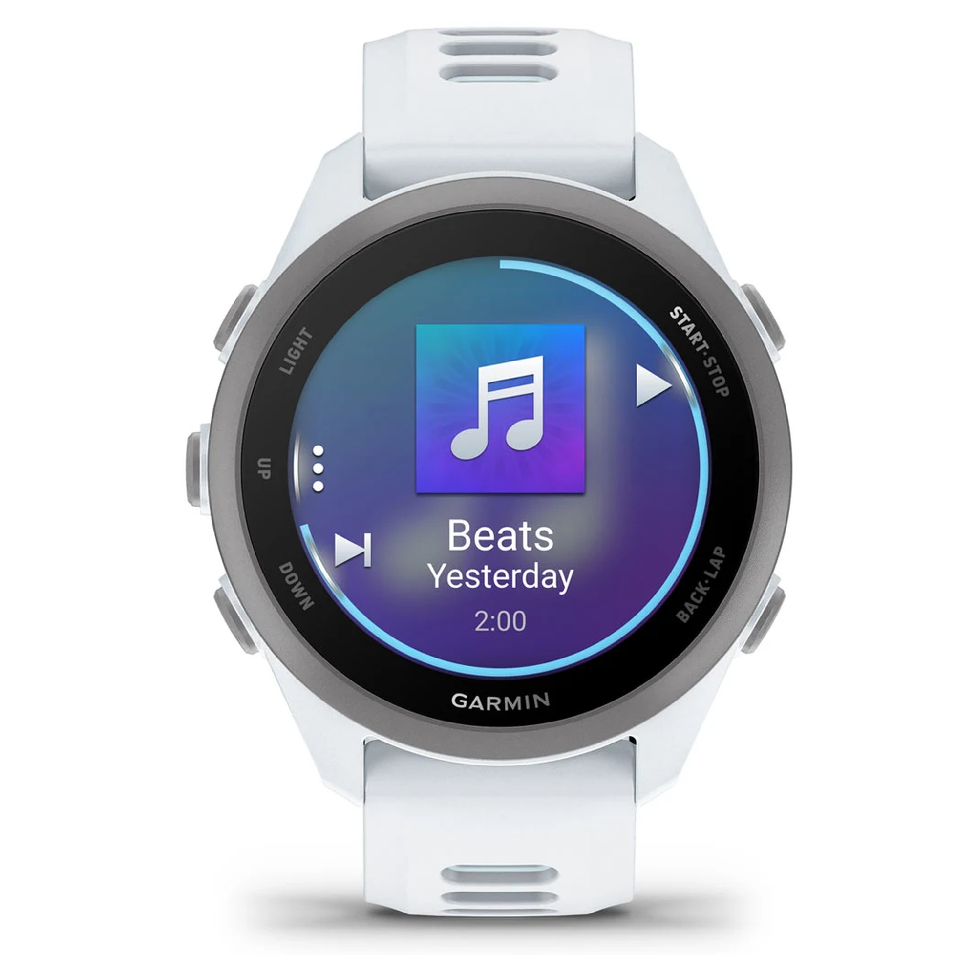 Sat GARMIN Forerunner 170 Music Whitestone Cloud Blue - Image 5