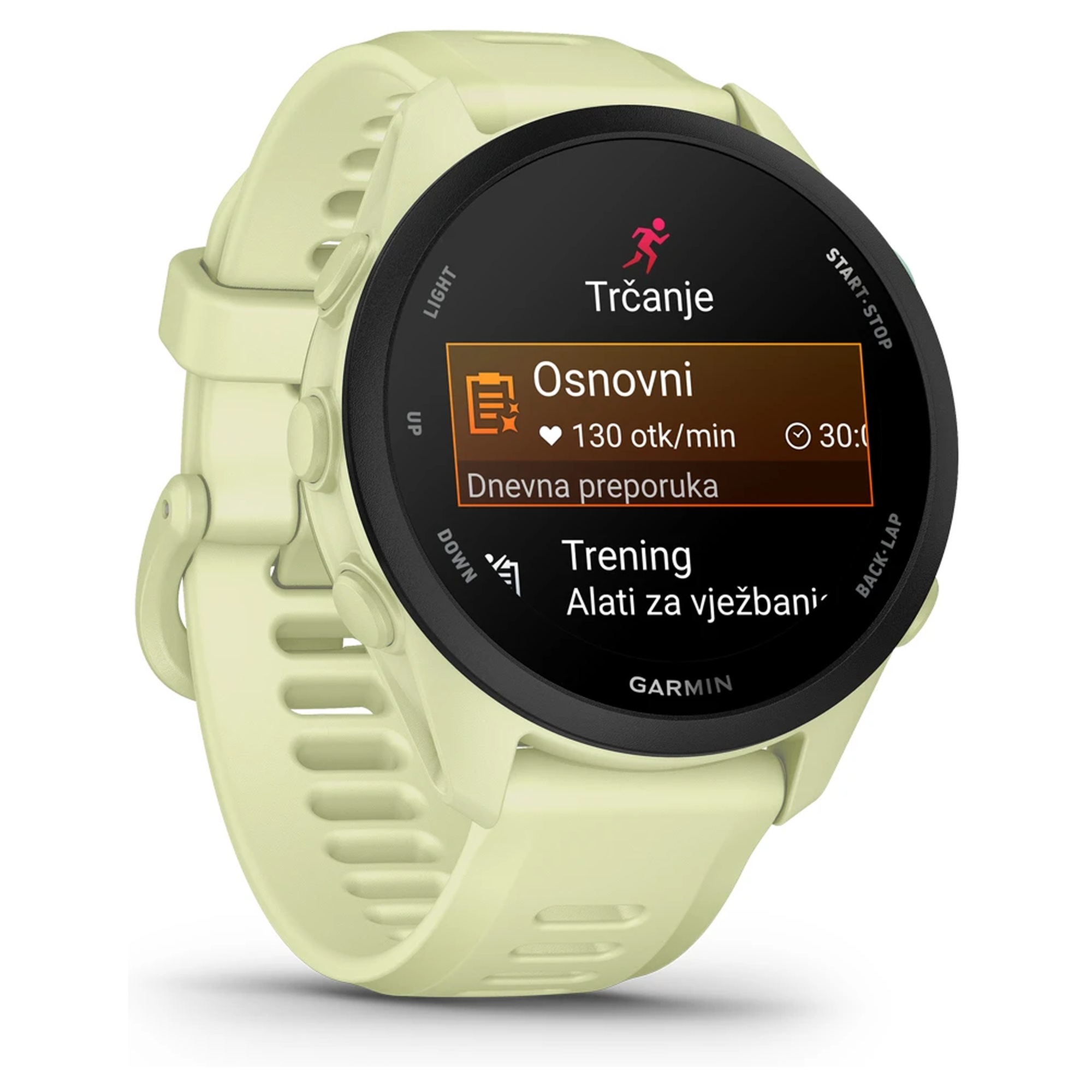 Sat GARMIN Forerunner 70 Citron - Image 2