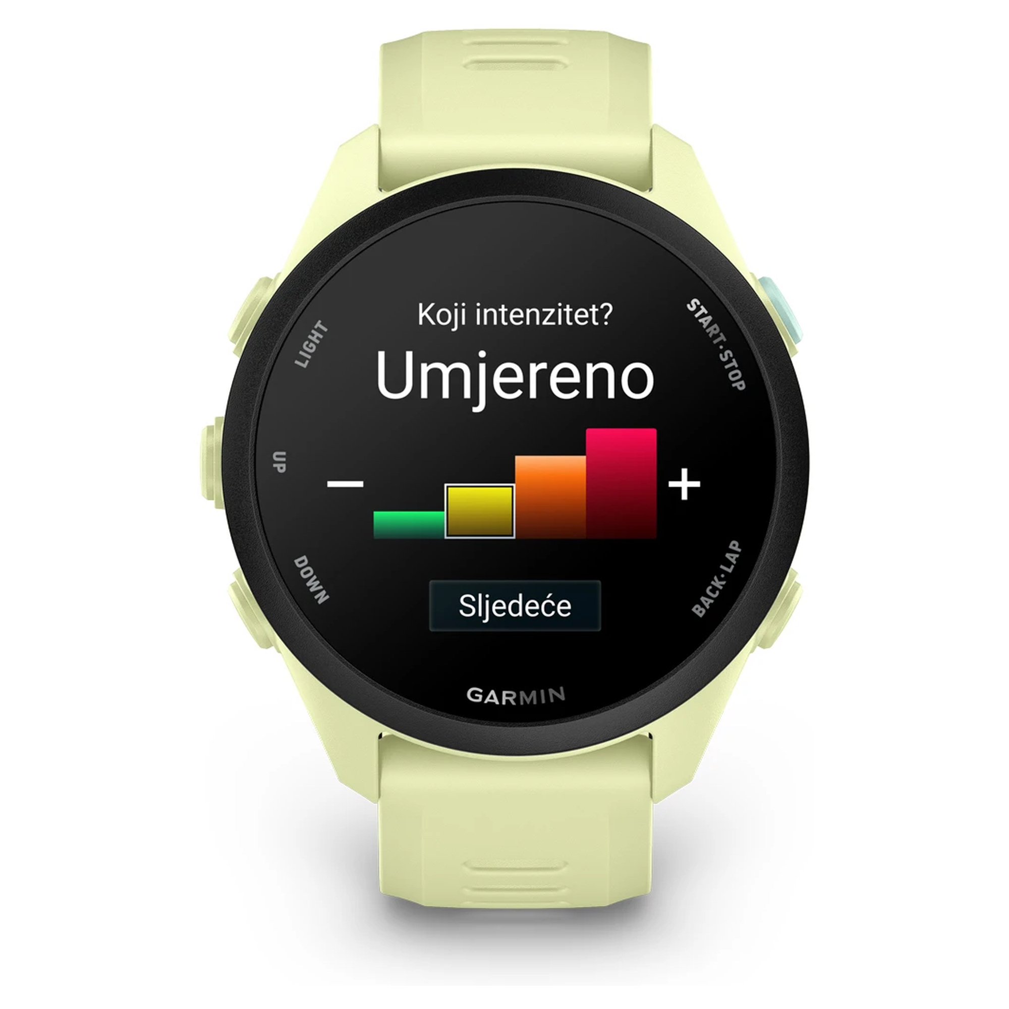 Sat GARMIN Forerunner 70 Citron - Image 3